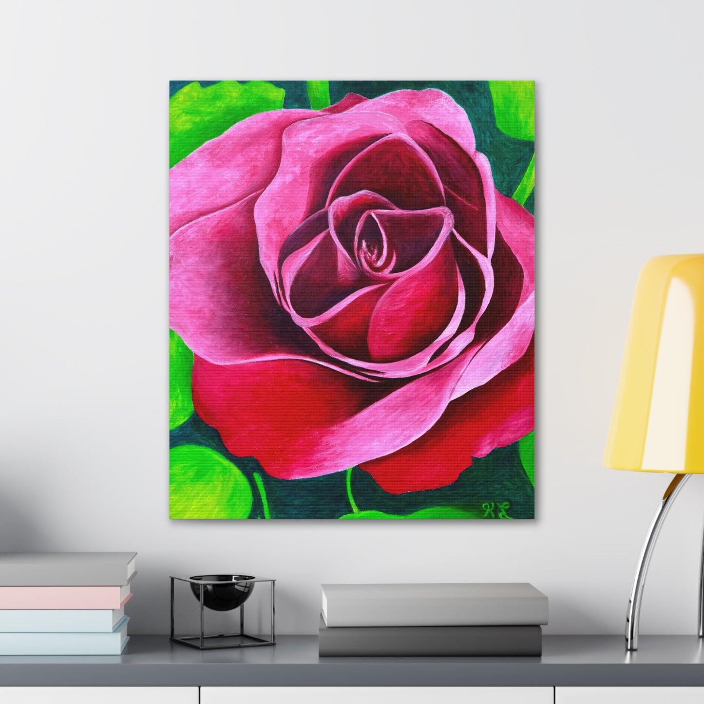 Second Rose Canvas Gallery Wall Art