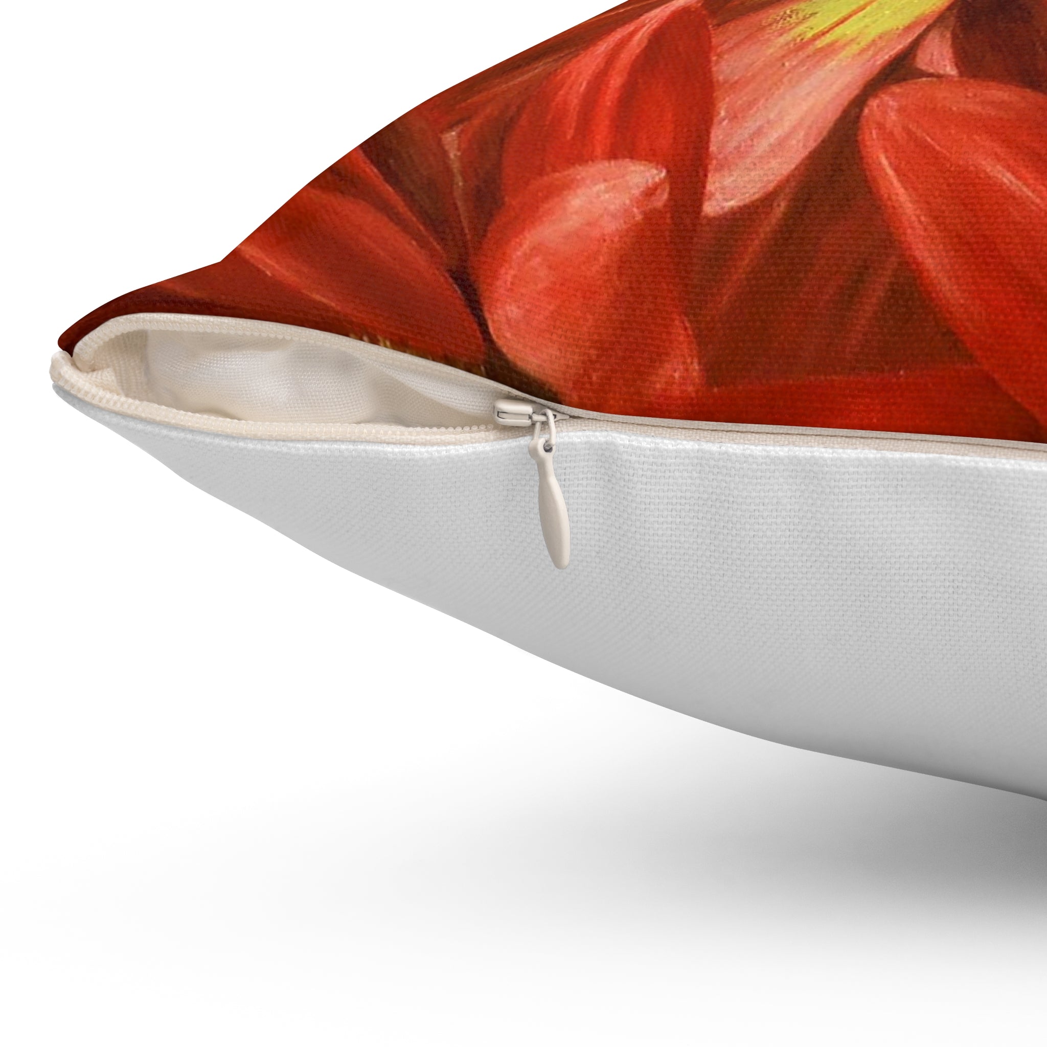 Bunch of Flowers oil painting Square Pillow