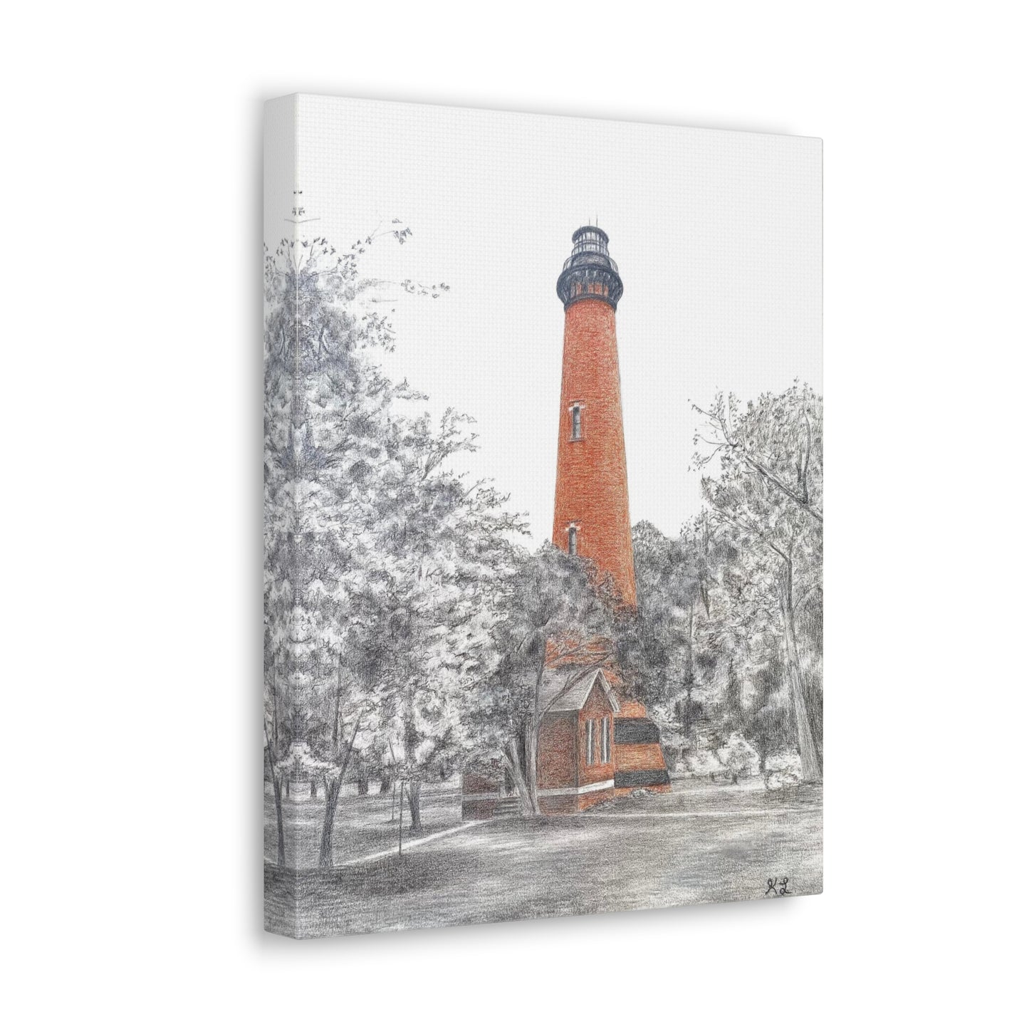 Currituck Lighthouse Canvas Gallery Wrap