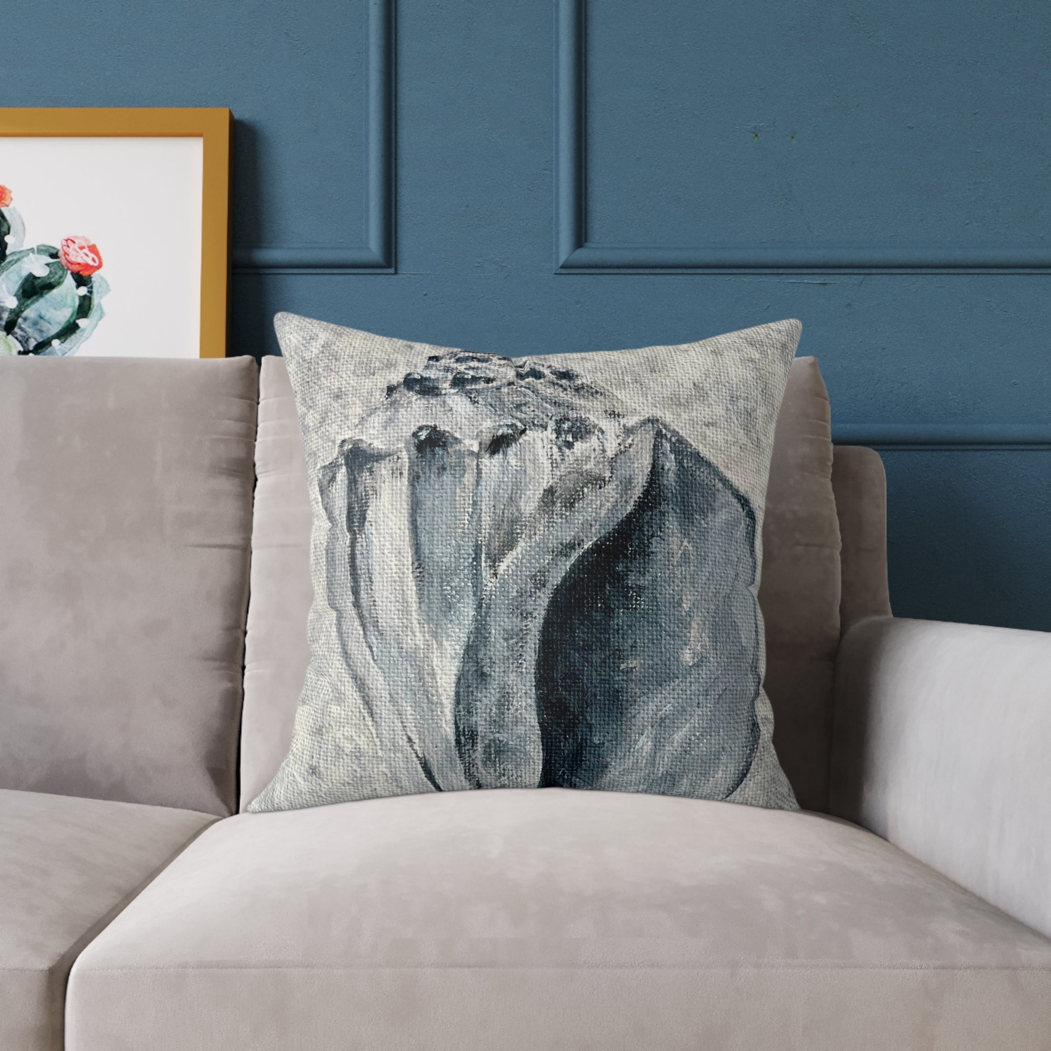 Welk Shell Square Canvas Pillow