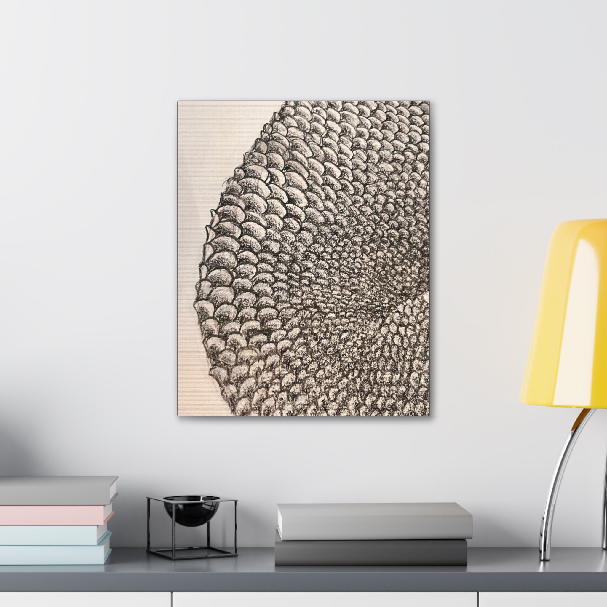 Mermaid Scales Canvas Gallery Wraps