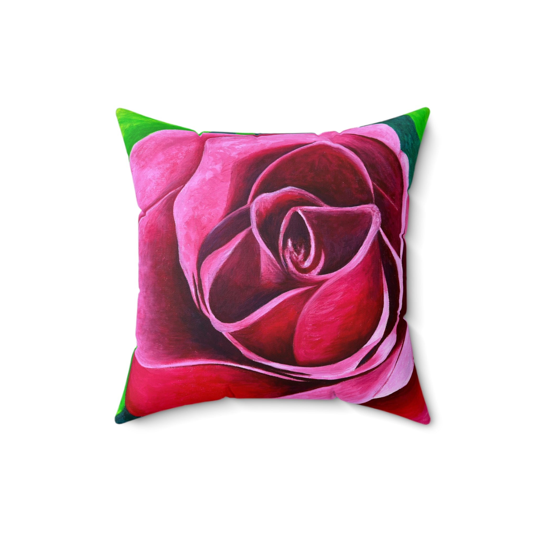 Second Rose Square Pillow