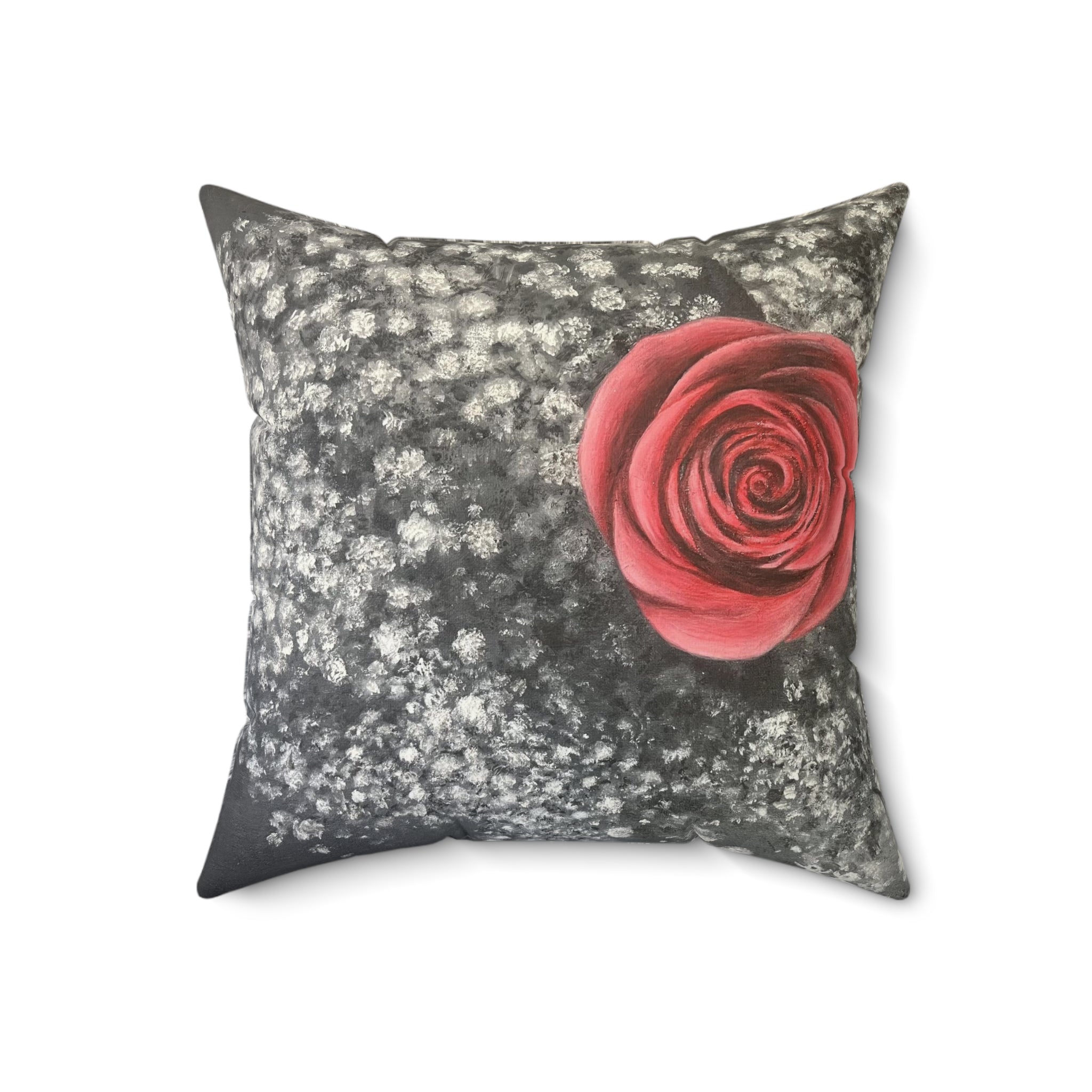 Artist Rose Accent Pillow