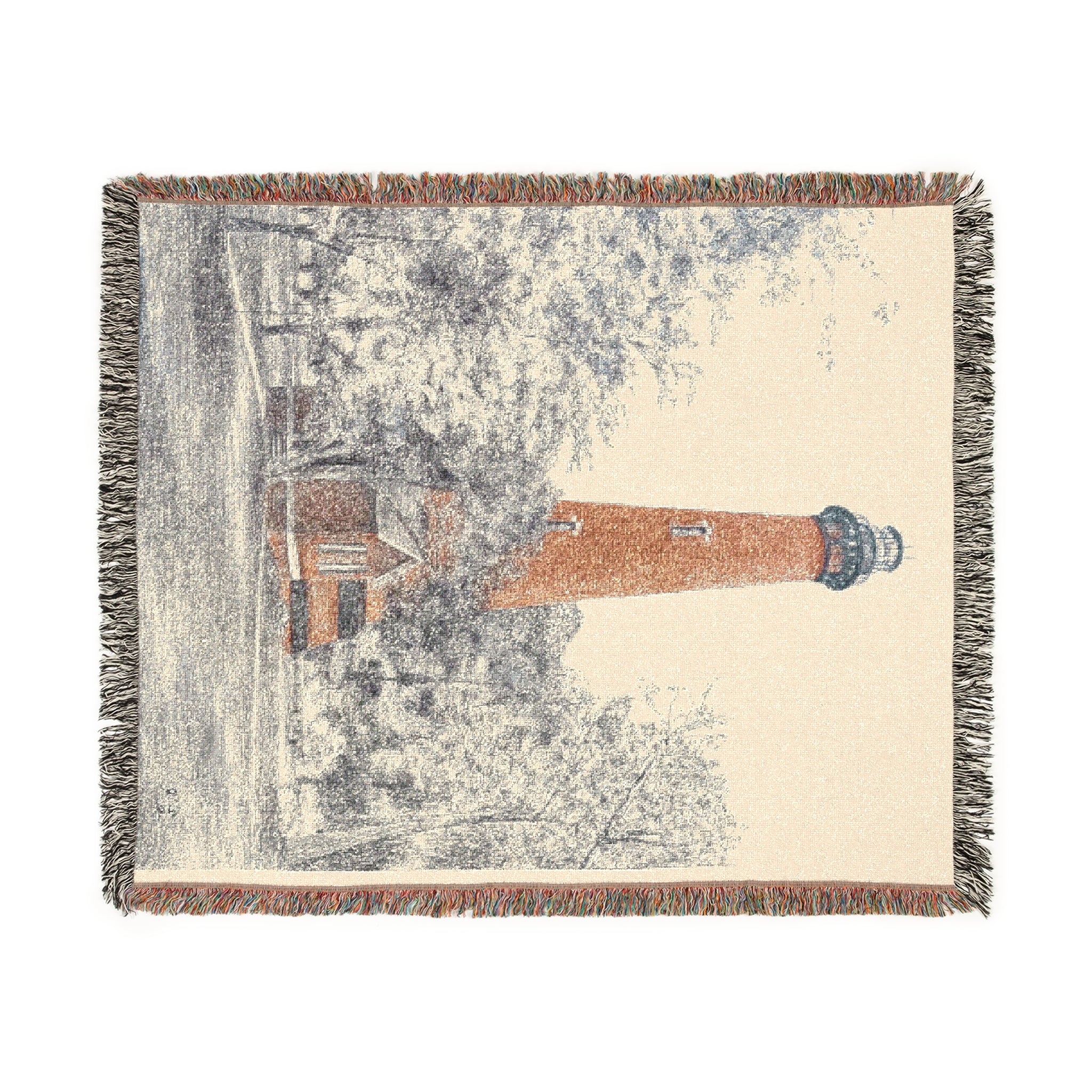 Woven Blanket Currituck Lighthouse