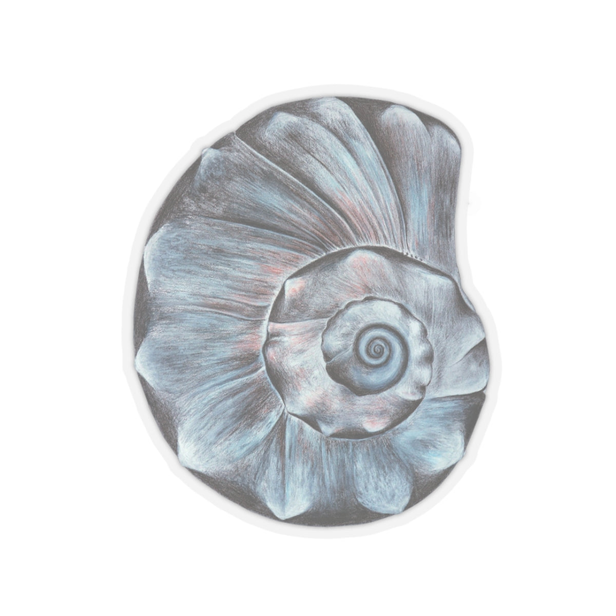 Welk Shell Kiss-Cut Stickers