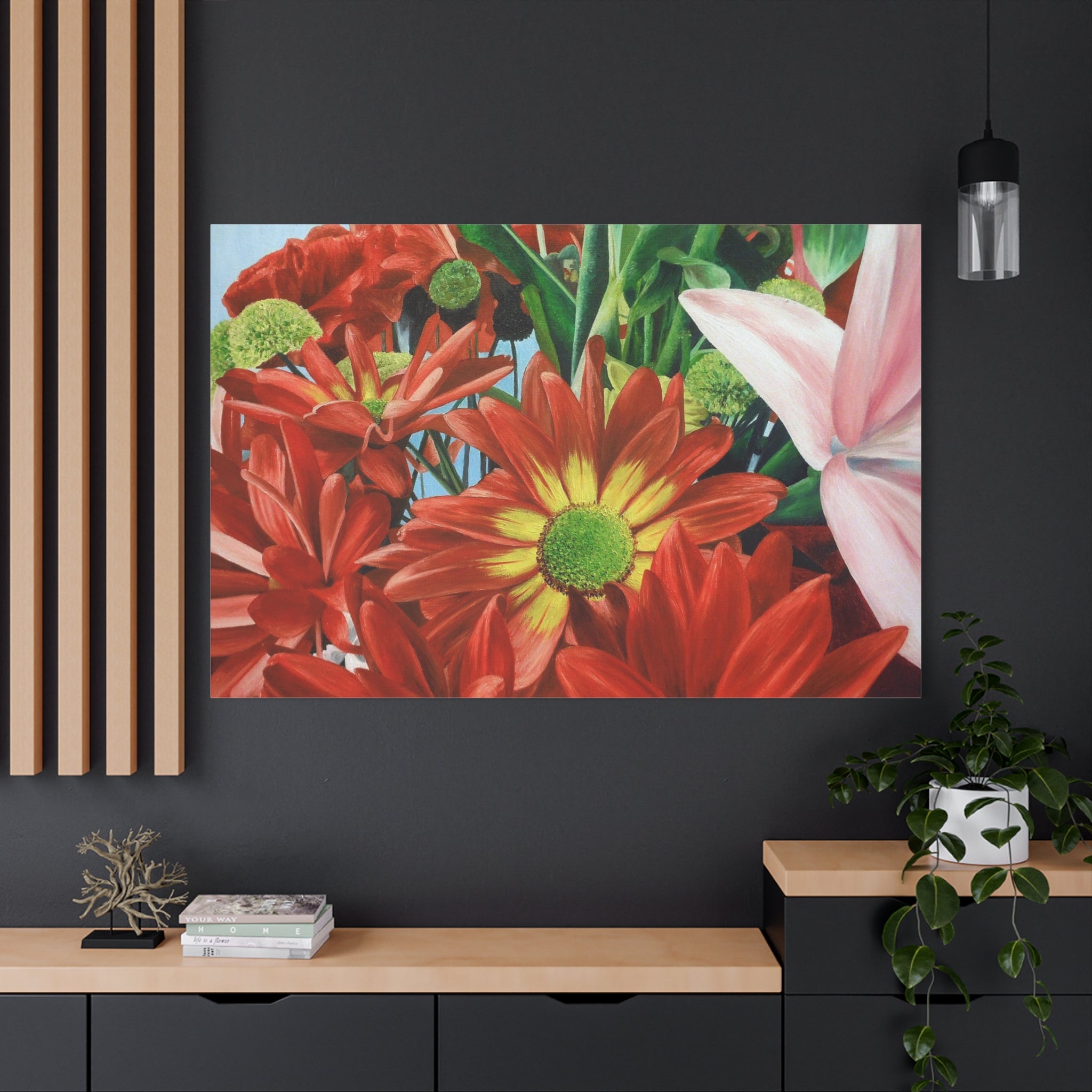 "Bunch of Flowers" Wall Art