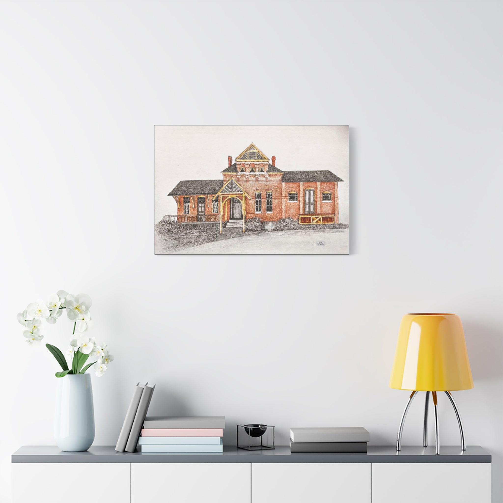 Sykesville Station Canvas Wall Art