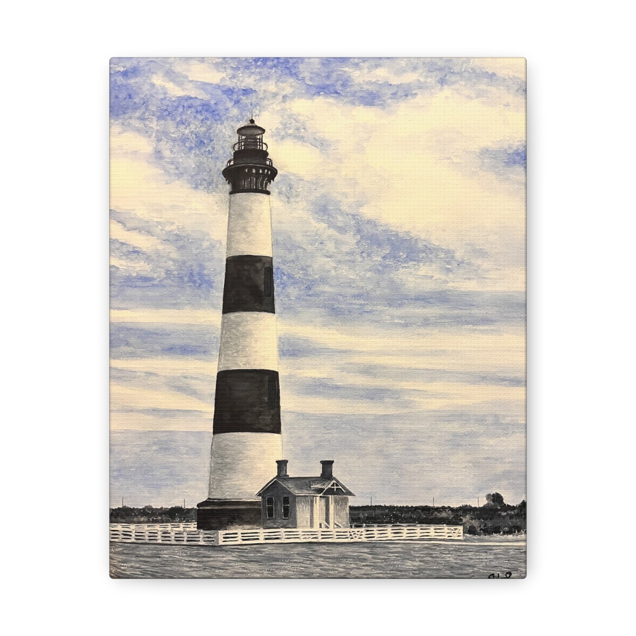 Bodie Island Lighthouse Canvas Gallery Wraps