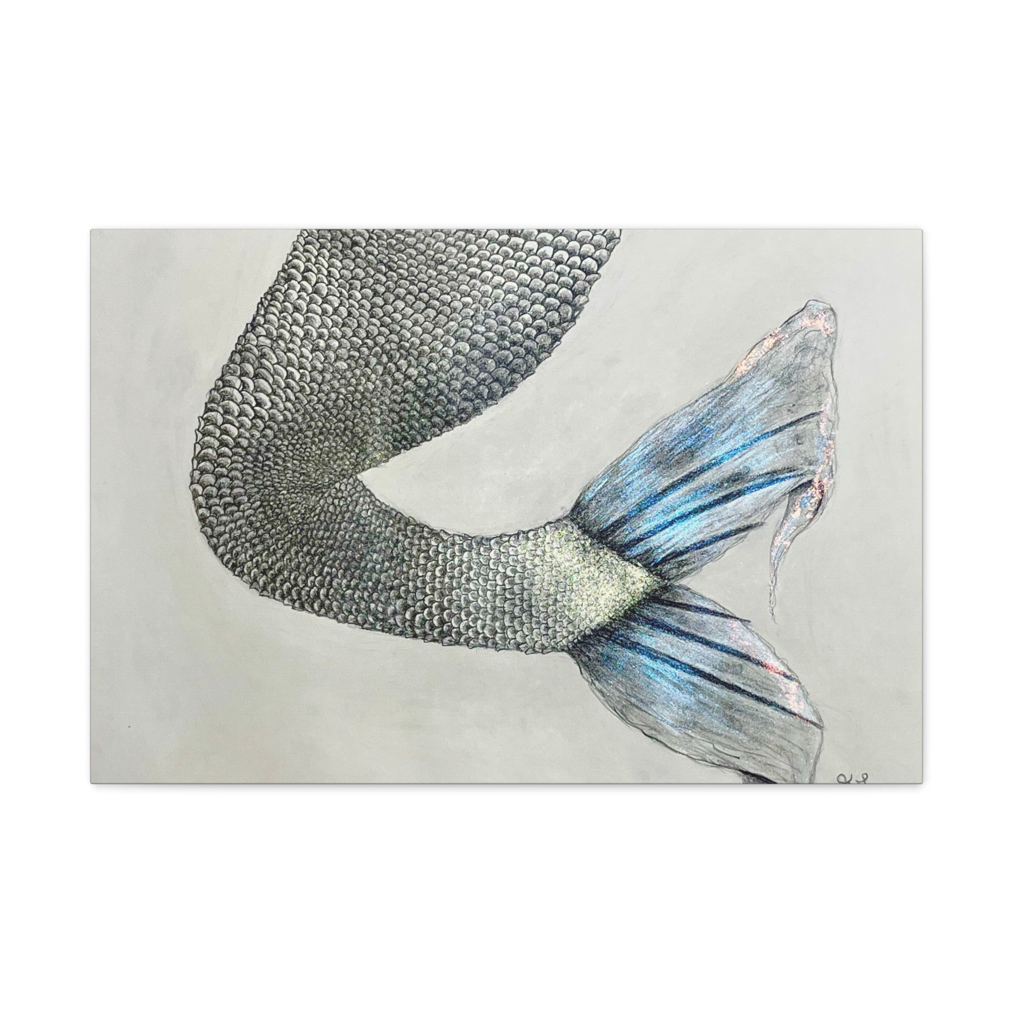 Mermaid #1 second Edition Canvas Gallery Wraps