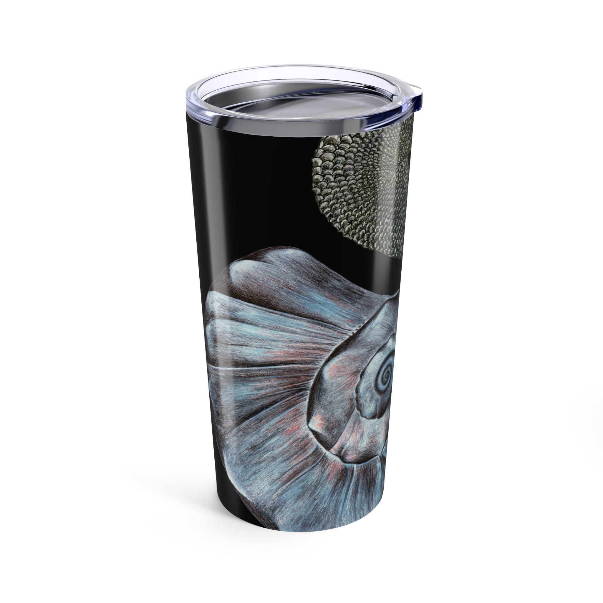 Welk shell and Mermaid Tail Tumbler 20oz