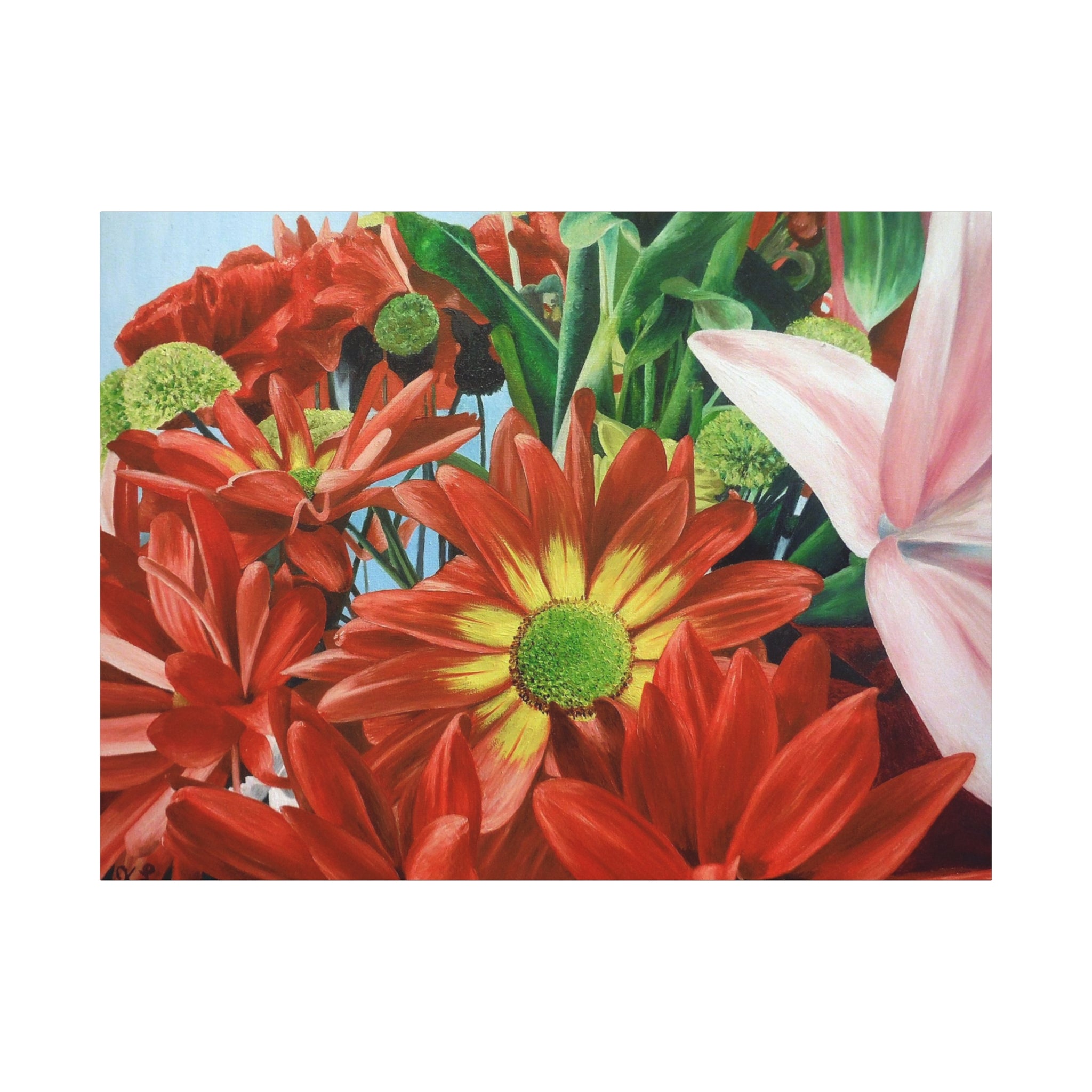 "Bunch of Flowers" Wall Art