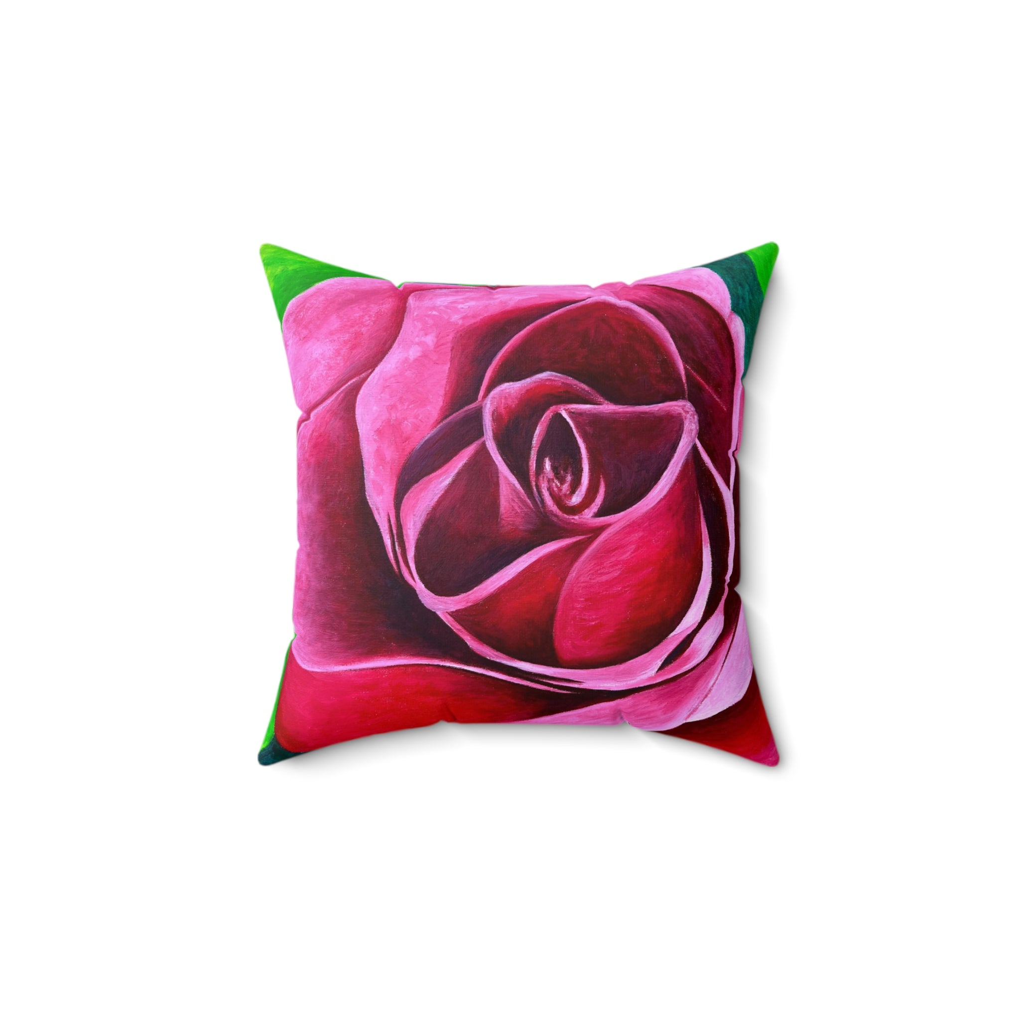 Second Rose Square Pillow