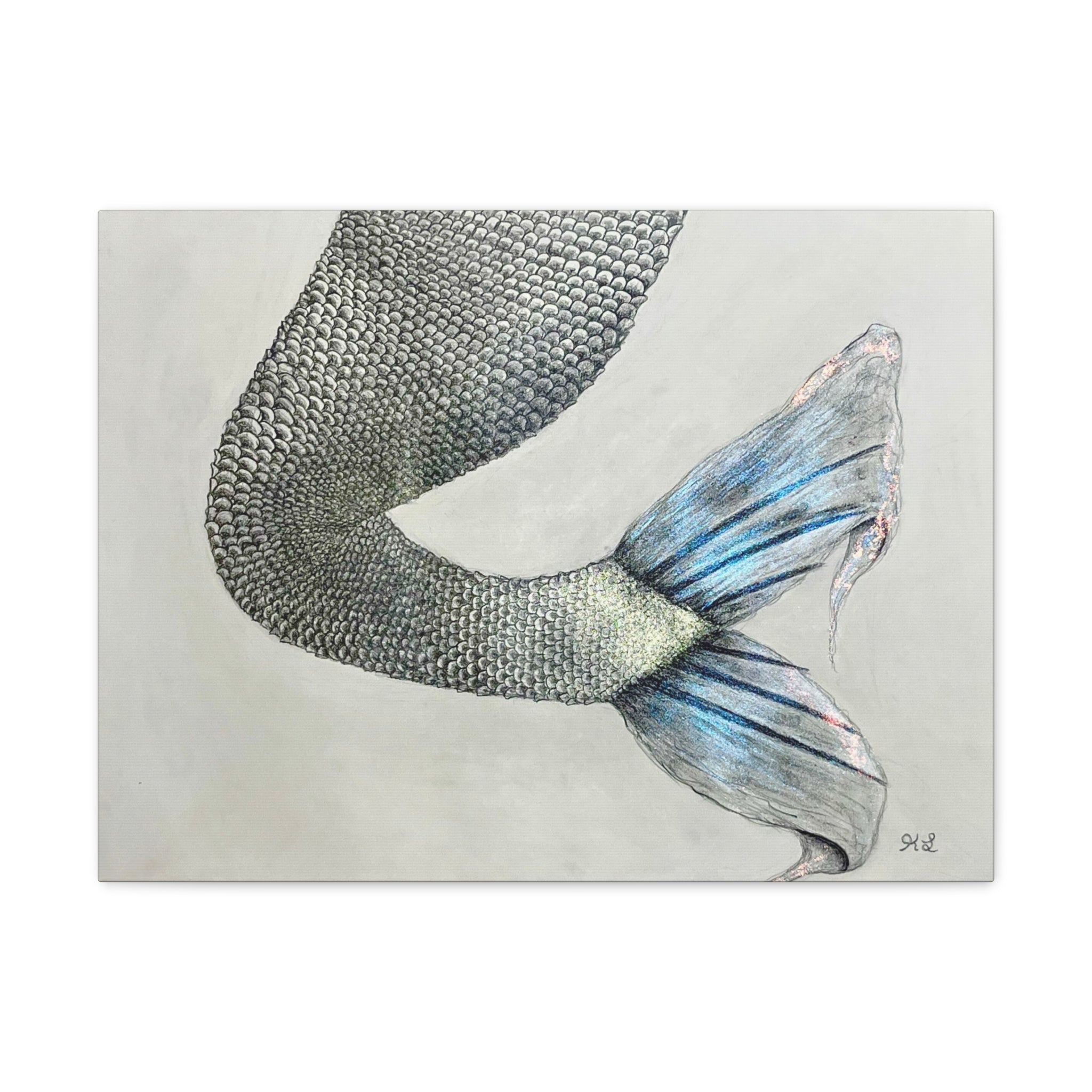 Mermaid #1 second Edition Canvas Gallery Wraps