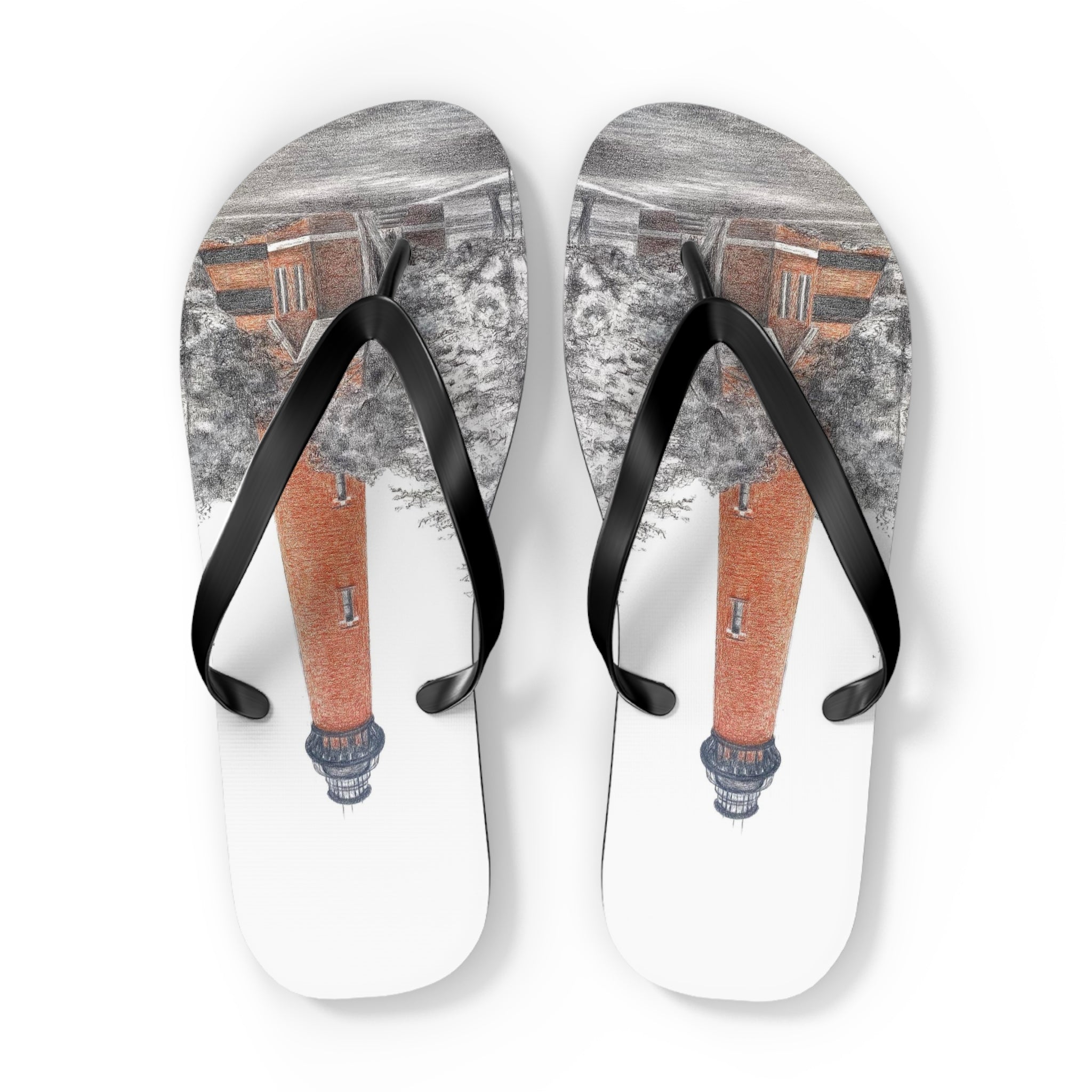 Universal Flip Flops OBX Currituck Lighthouse