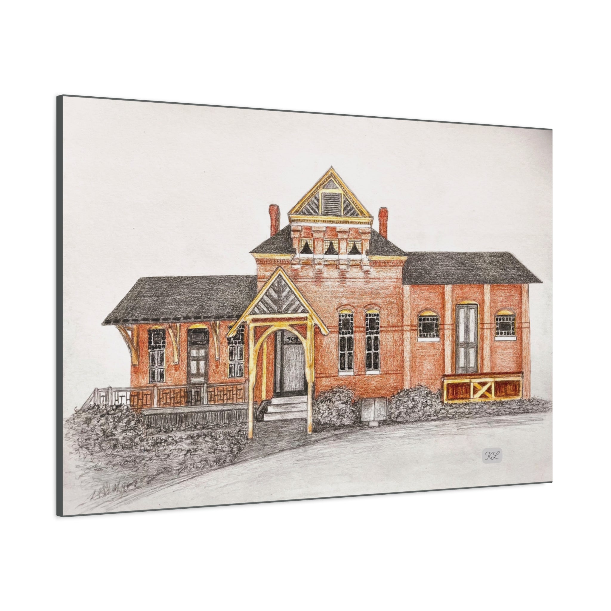 Sykesville Station Canvas Wall Art