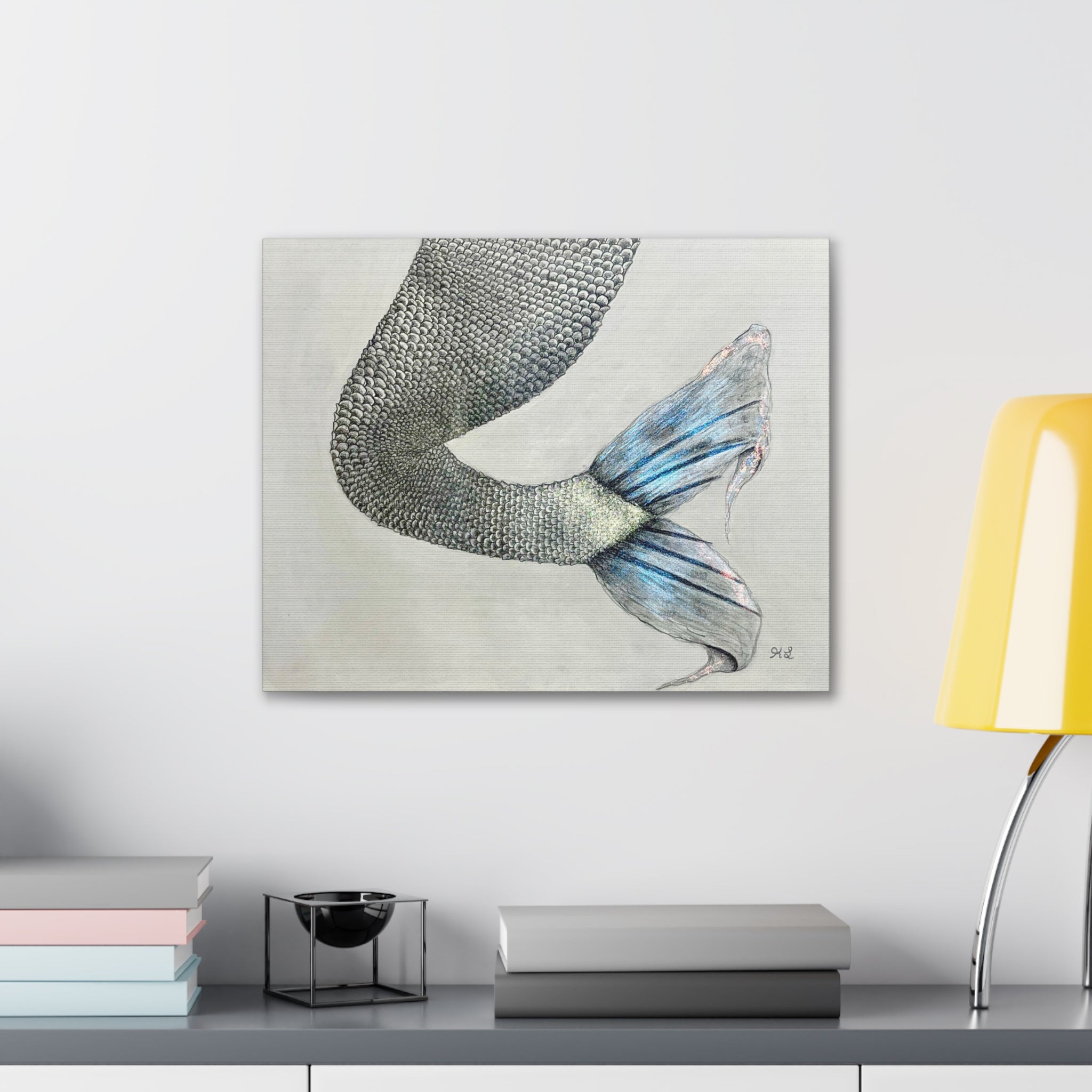 Mermaid #1 second Edition Canvas Gallery Wraps