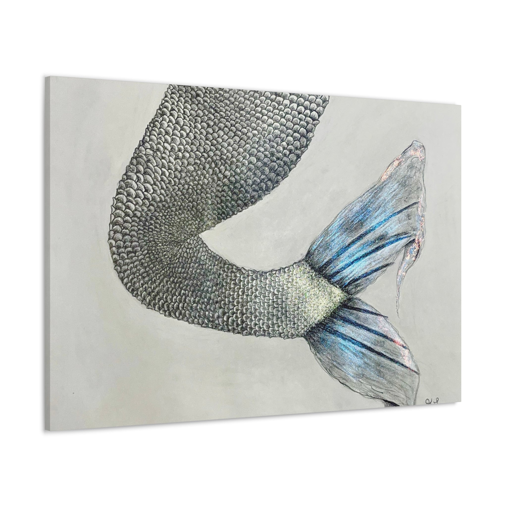 Mermaid #1 second Edition Canvas Gallery Wraps