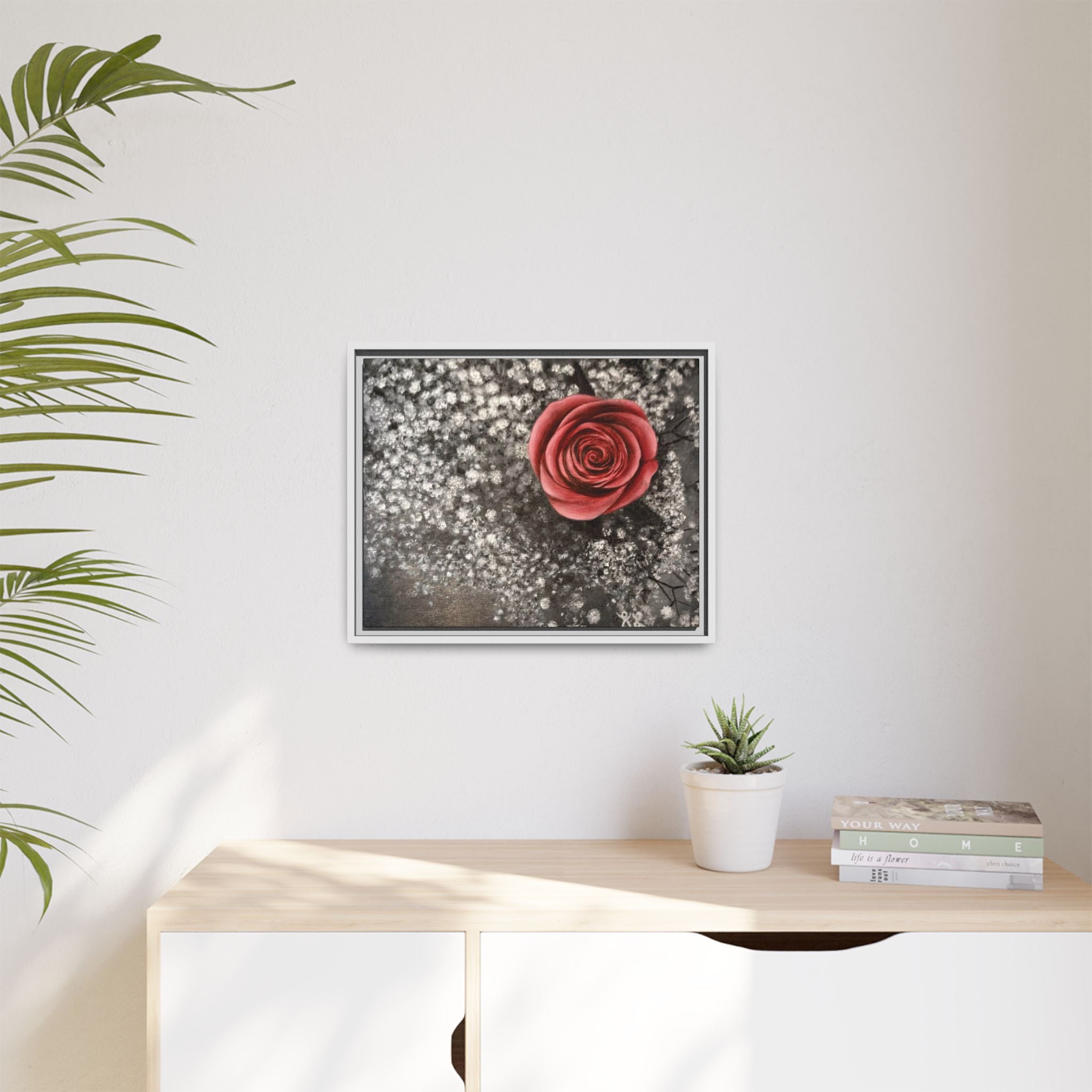 Artist Rose Wall Print