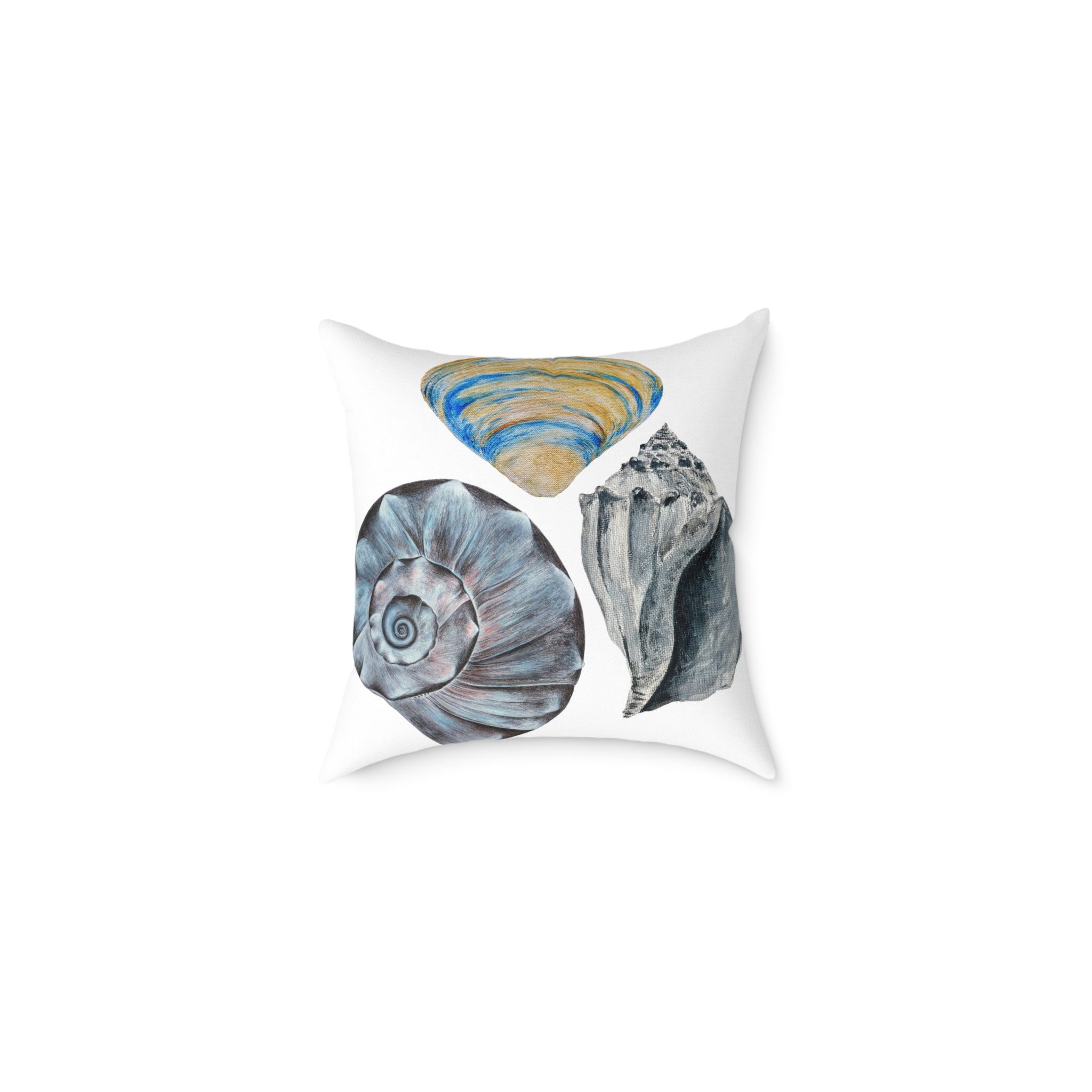 Welk Shell Square Canvas Pillow