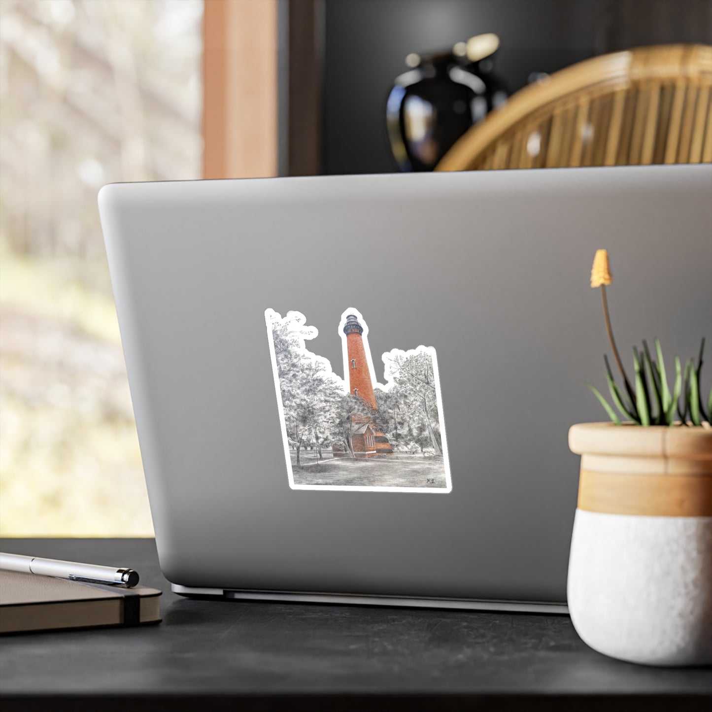 Currituck Lighthouse Vinyl Decals