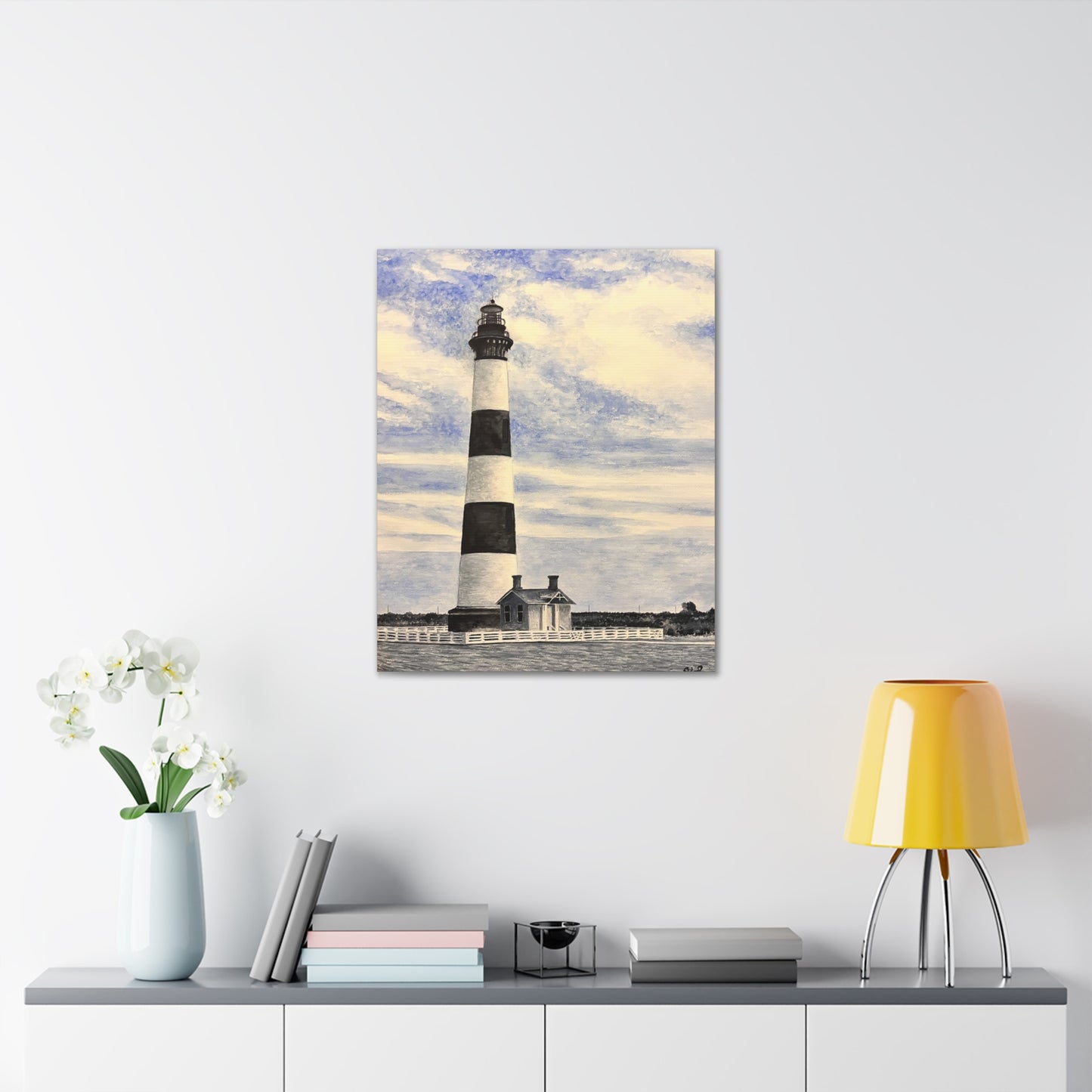 Bodie Island Lighthouse Canvas Gallery Wraps