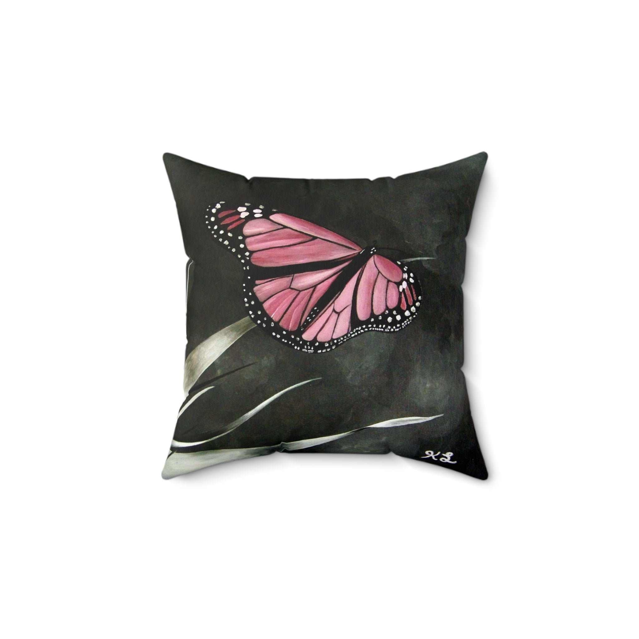 The First Butterfly Accent Pillow