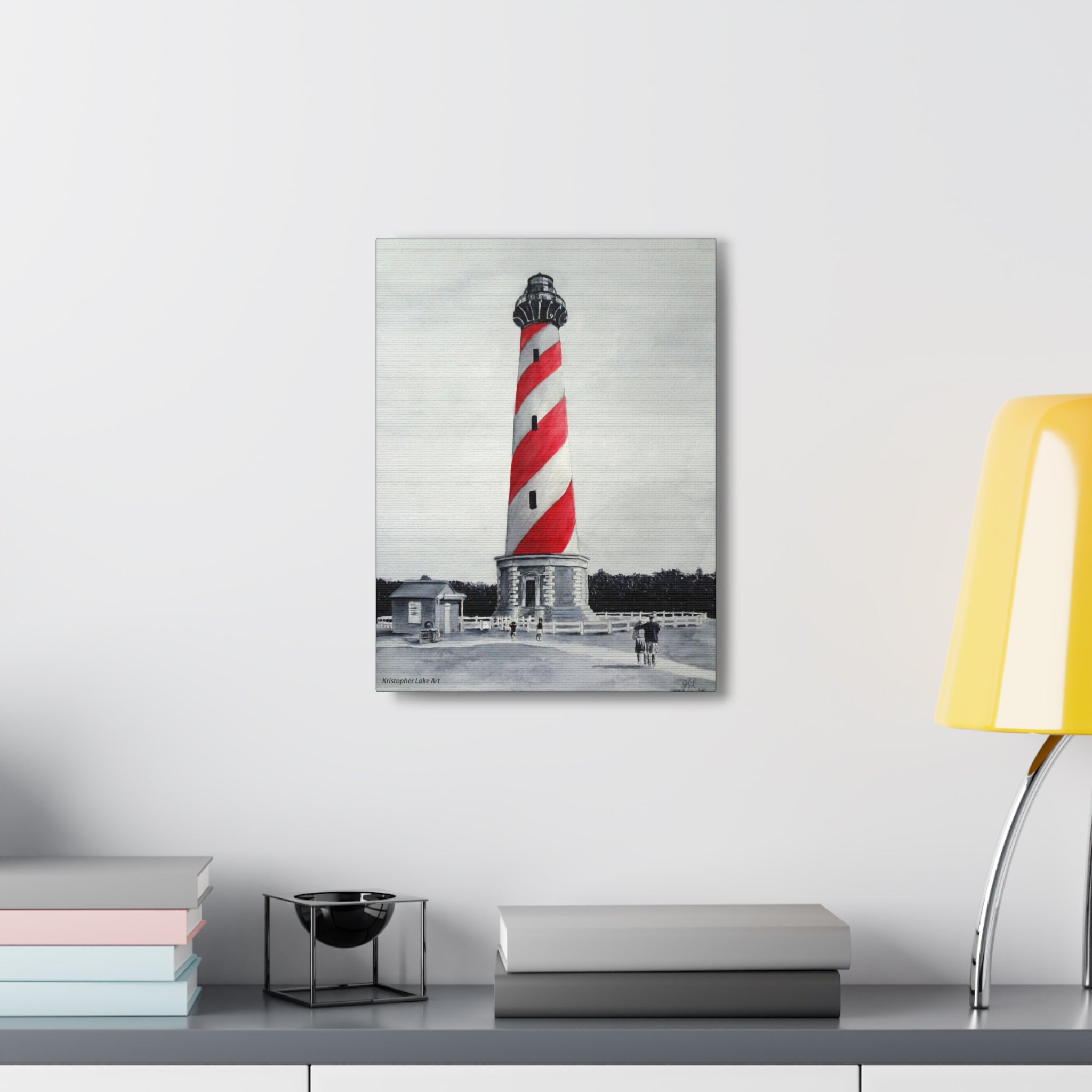 Hatteras Lighthouse (Surreal) Canvas Gallery Wraps