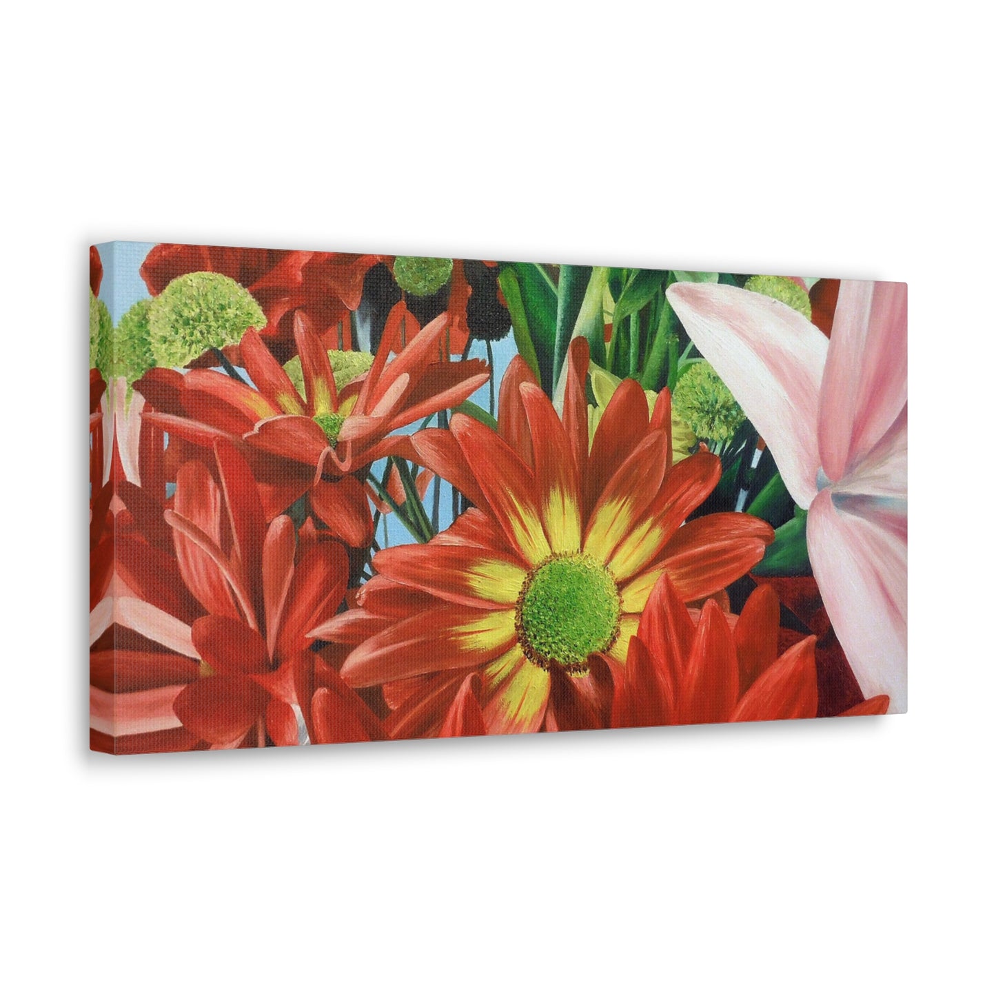 Gallery Print of the Original Oil Painting "Bunch Of Flowers"