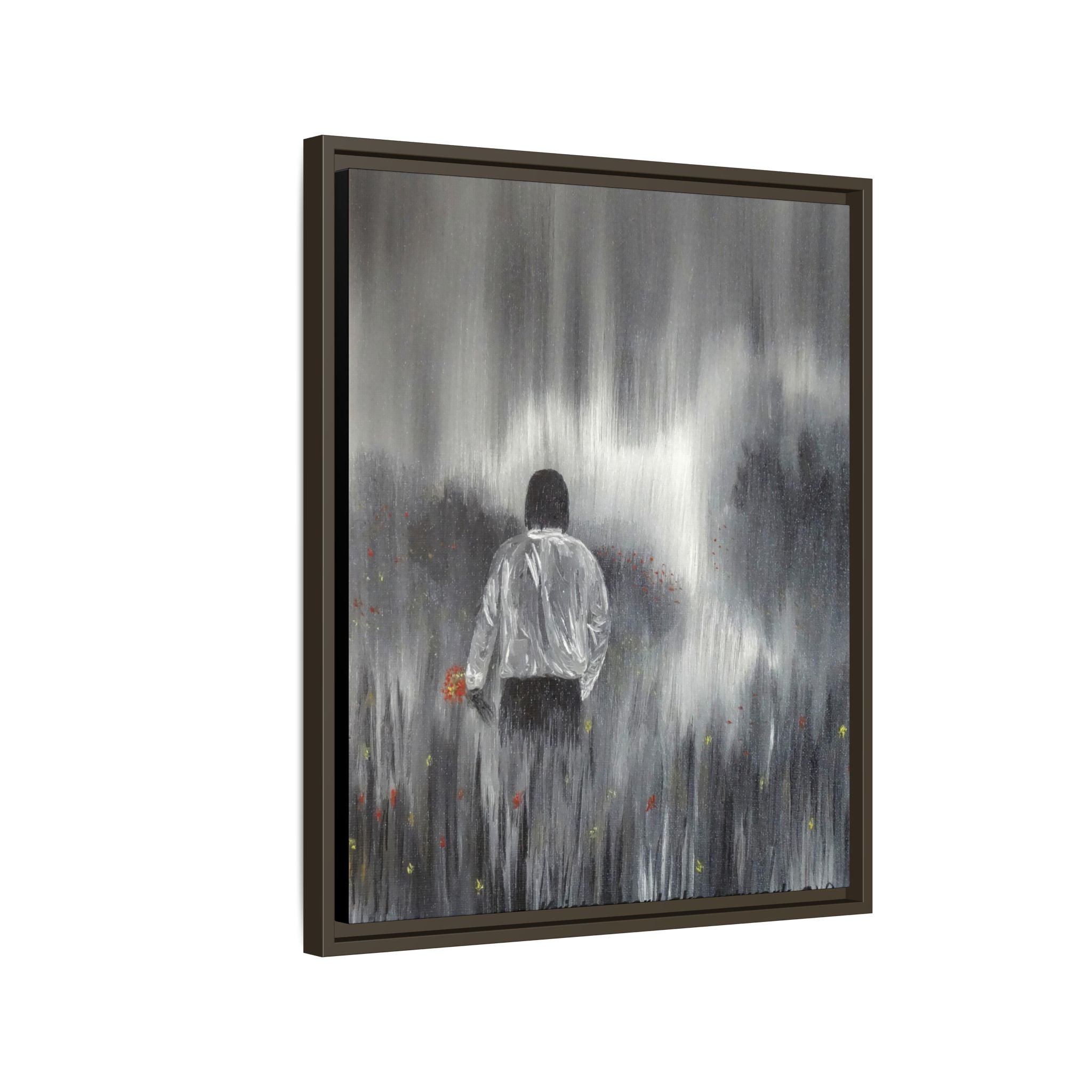 Dreamer painting Matte Canvas, Framed (Multi-color)