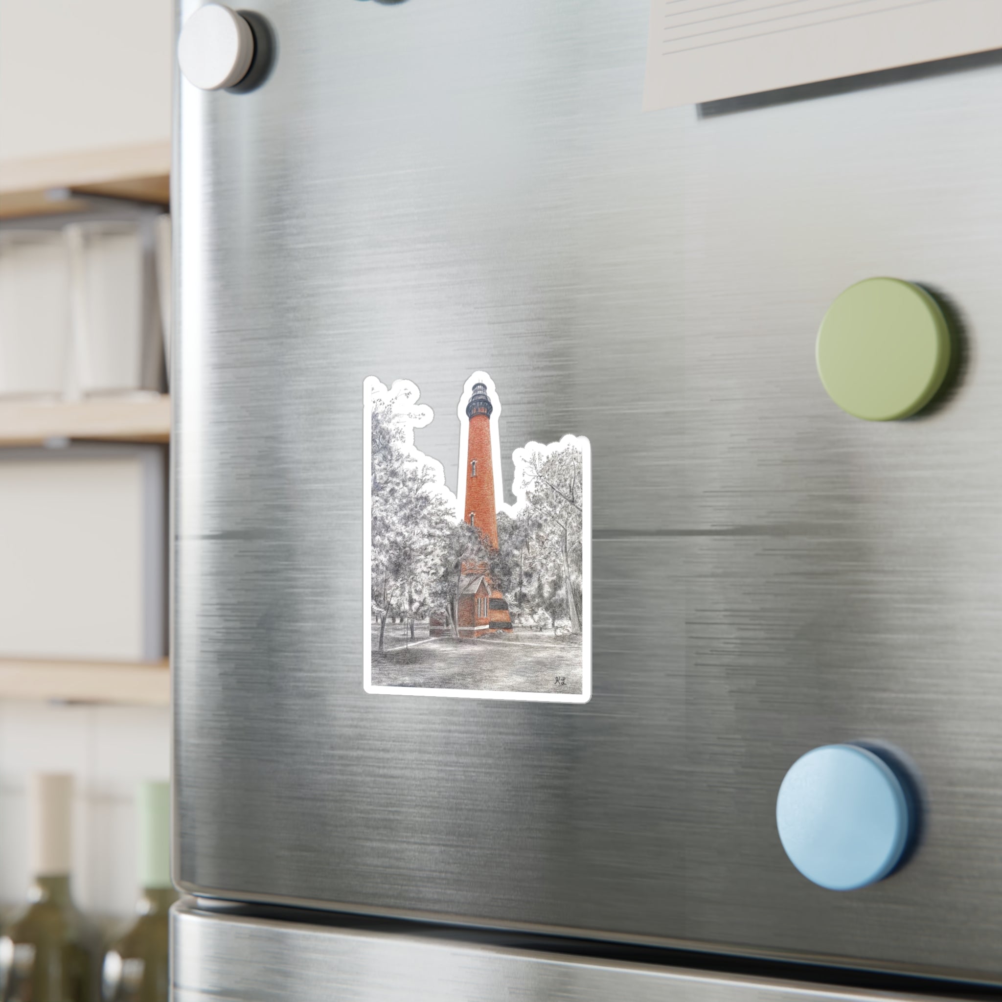 Currituck Lighthouse Vinyl Decals