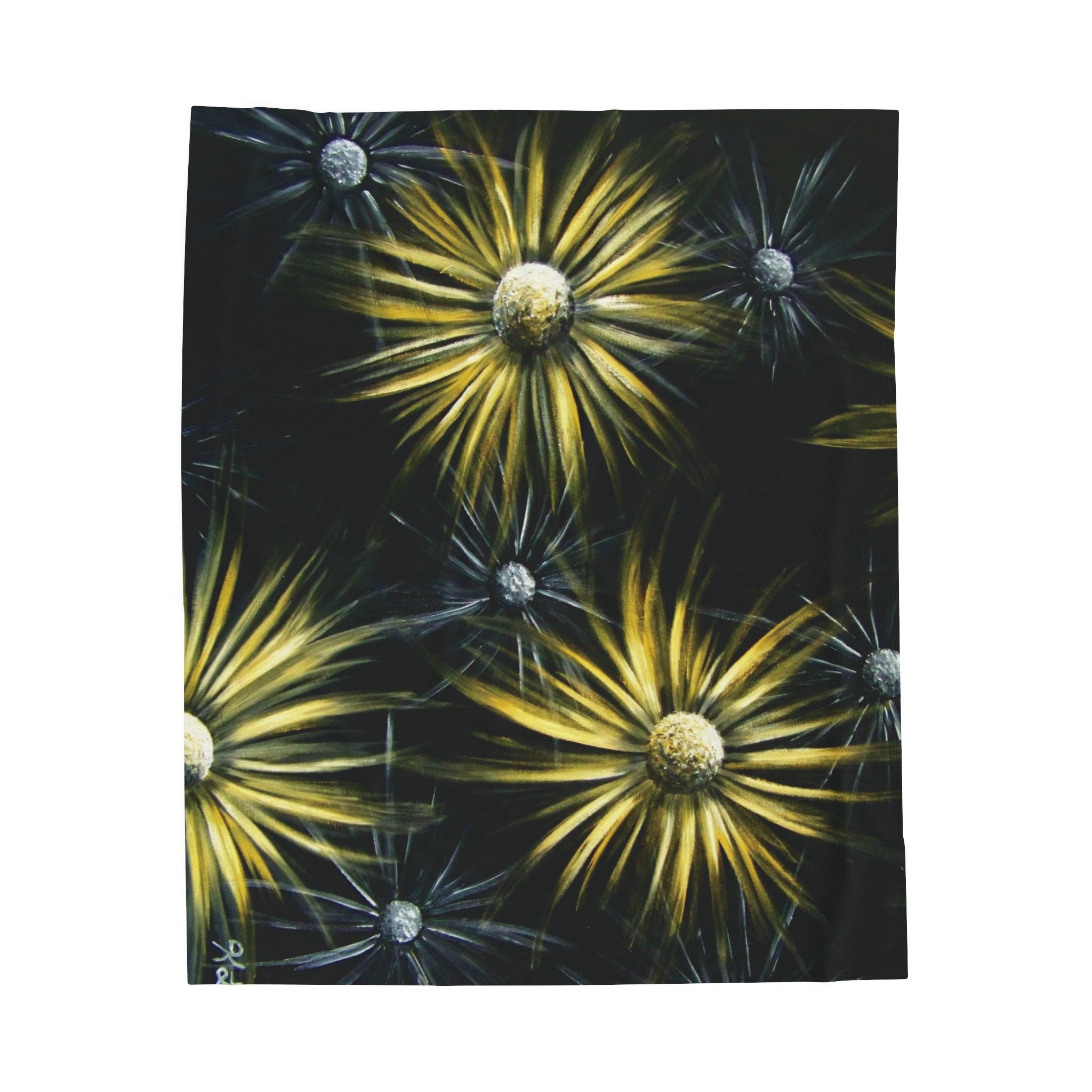 Whispering Stars Velveteen Plush Blanket