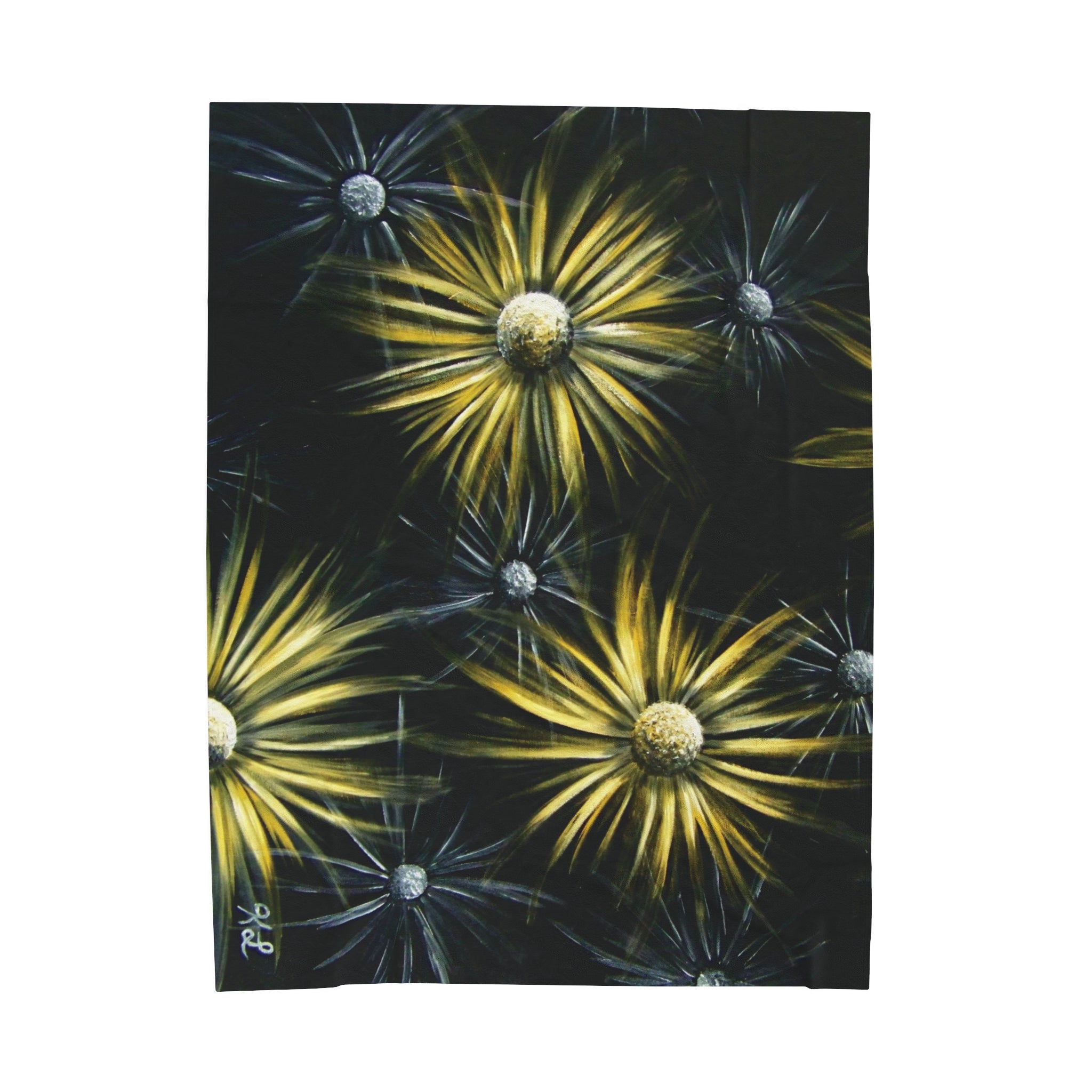 Whispering Stars Velveteen Plush Blanket