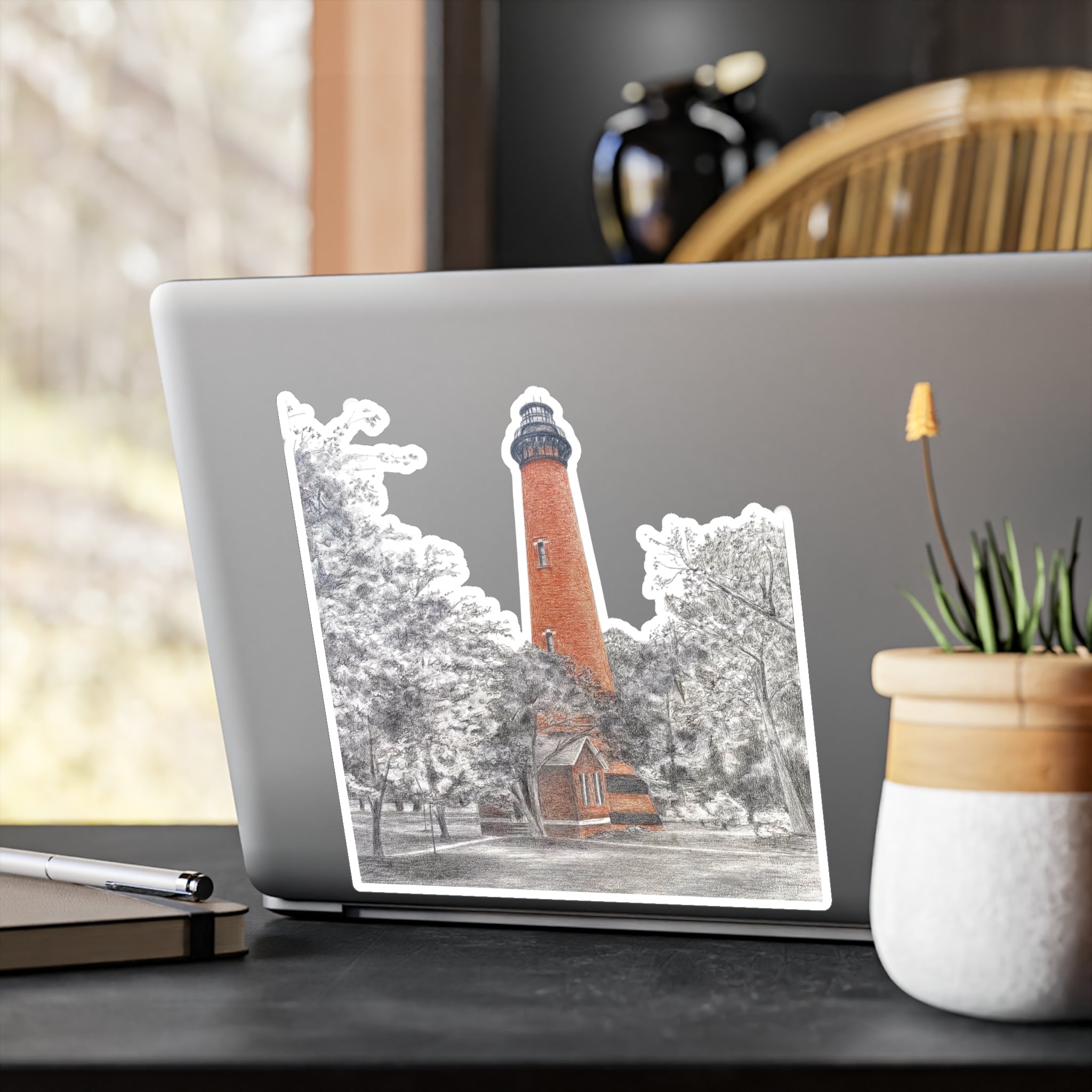 Currituck Lighthouse Vinyl Decals