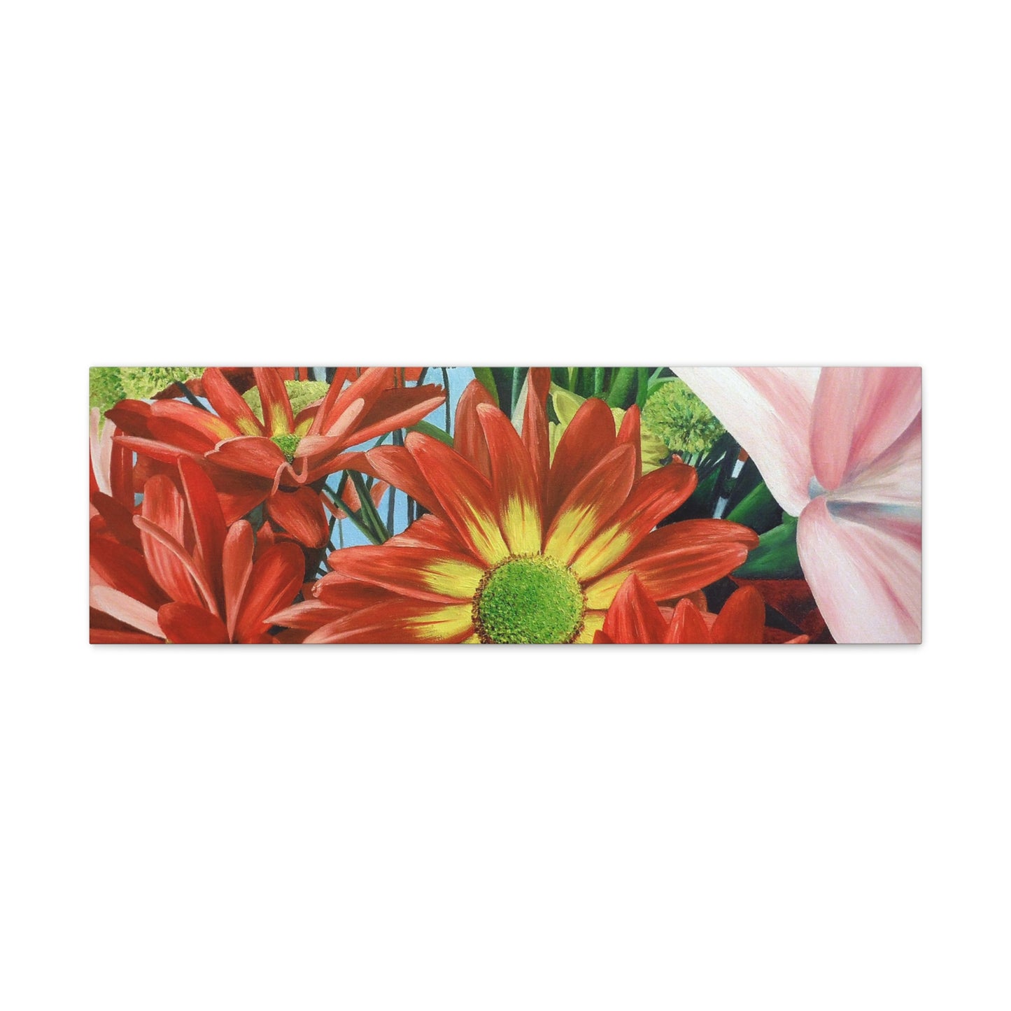 Gallery Print of the Original Oil Painting "Bunch Of Flowers"