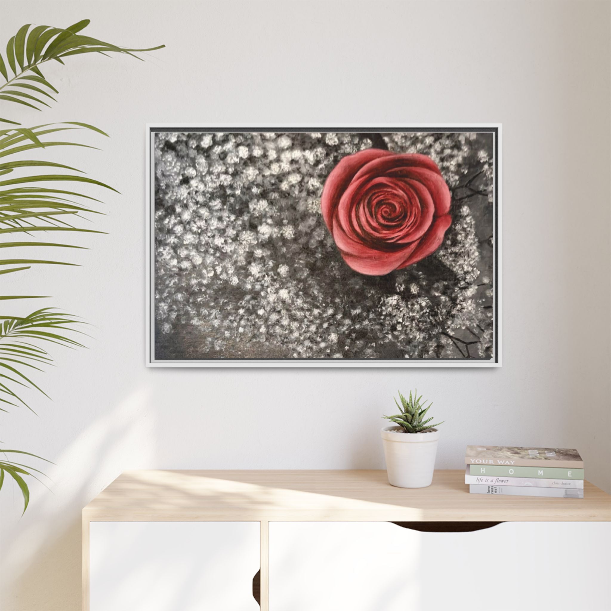 Artist Rose Wall Print
