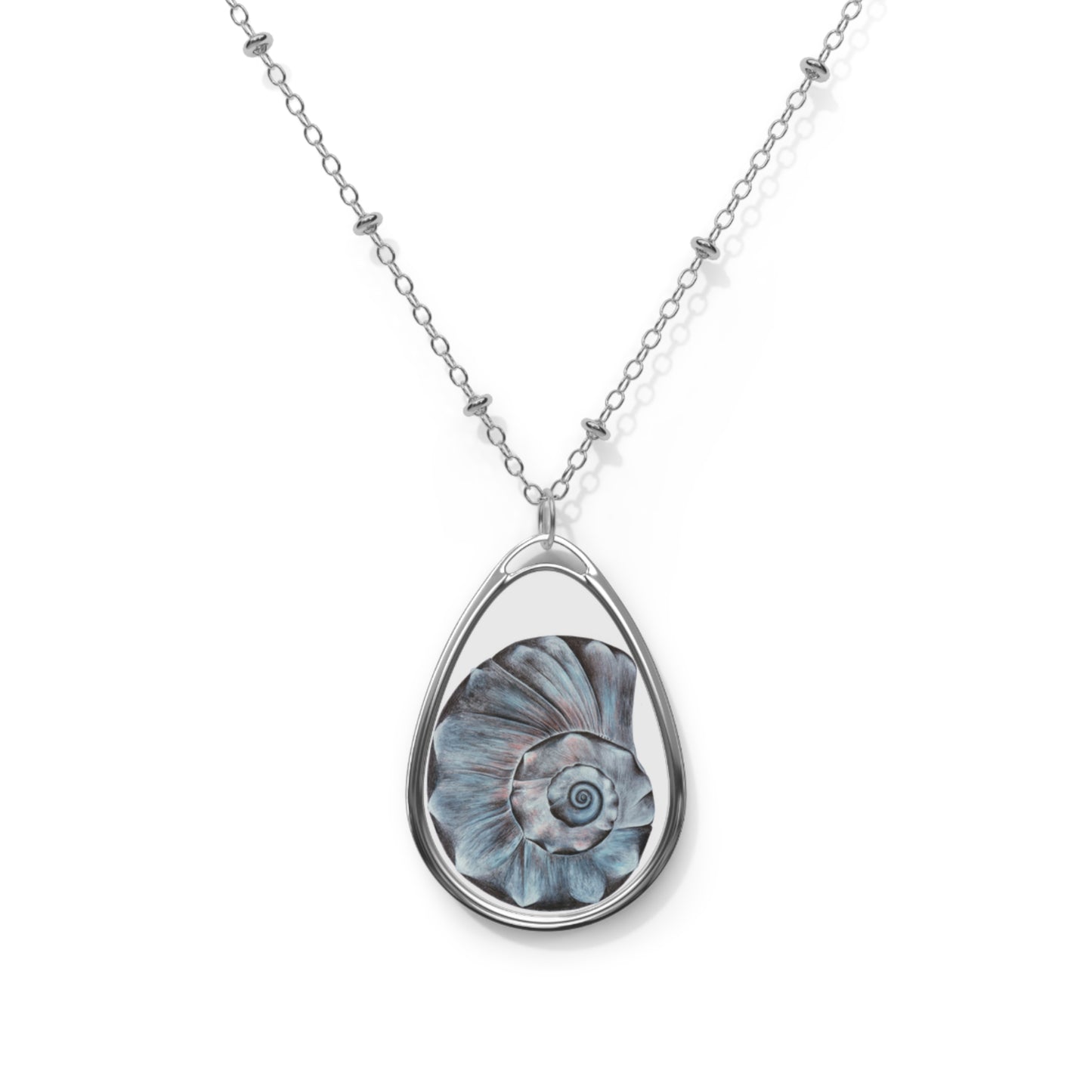 Welk Shell Oval Necklace