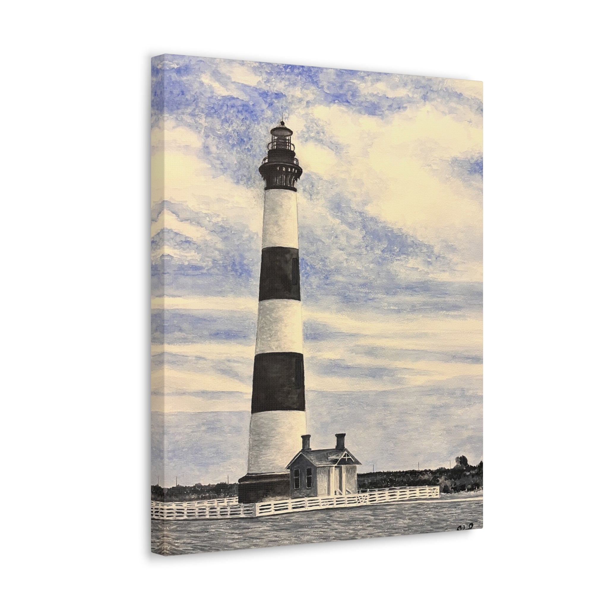 Bodie Island Lighthouse Canvas Gallery Wraps