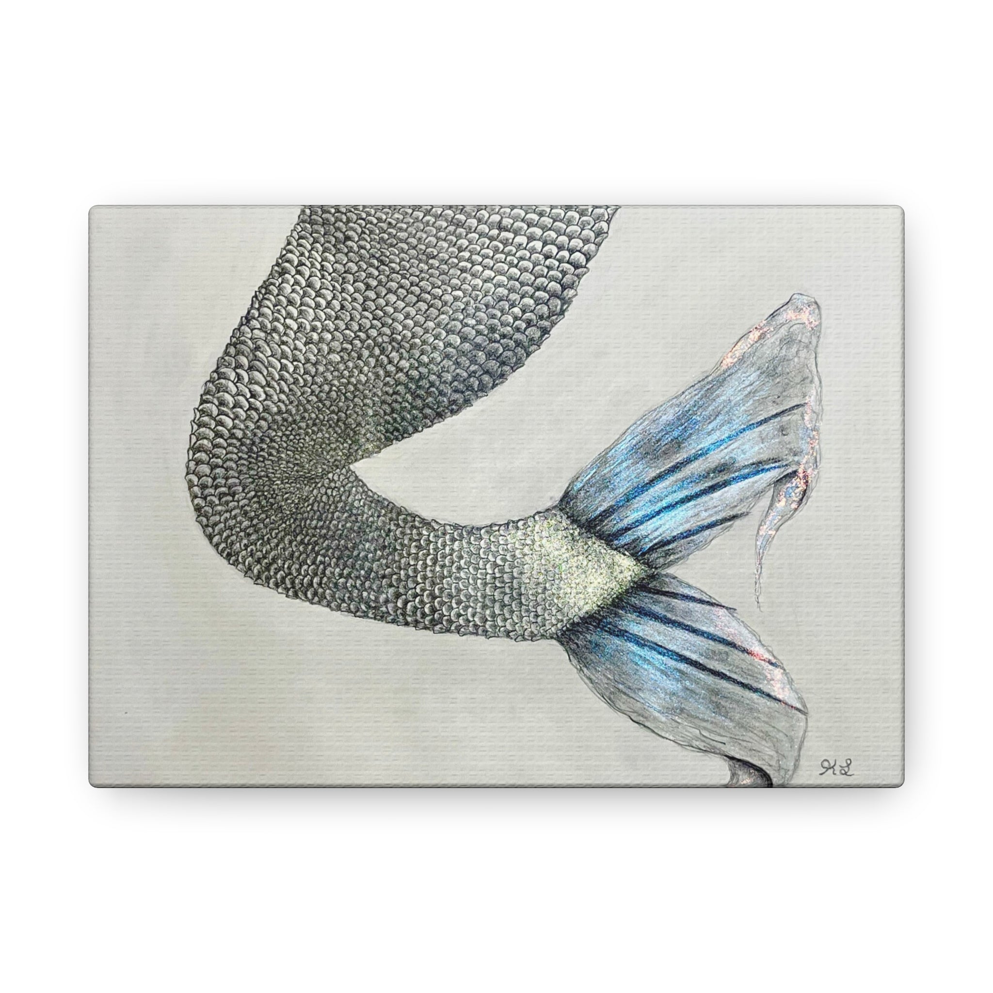 Mermaid #1 second Edition Canvas Gallery Wraps