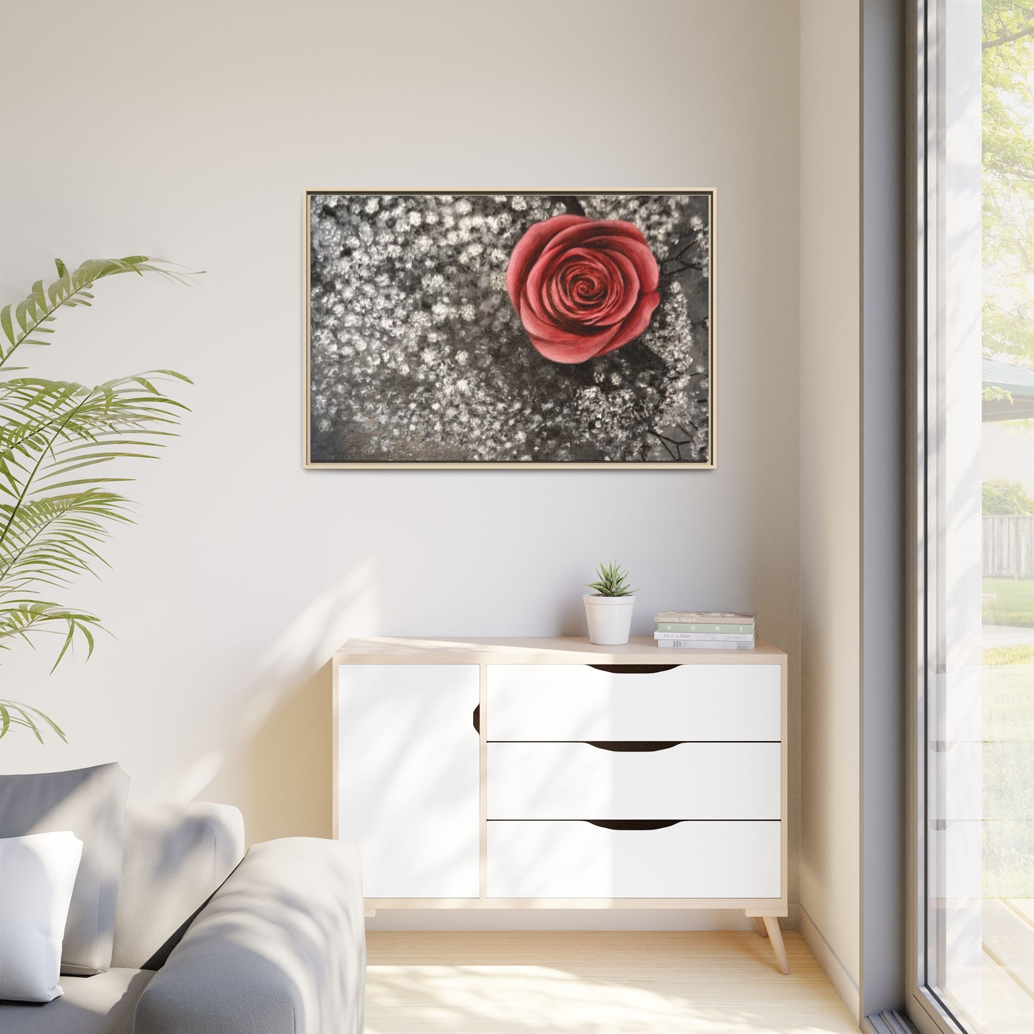 Artist Rose Wall Print