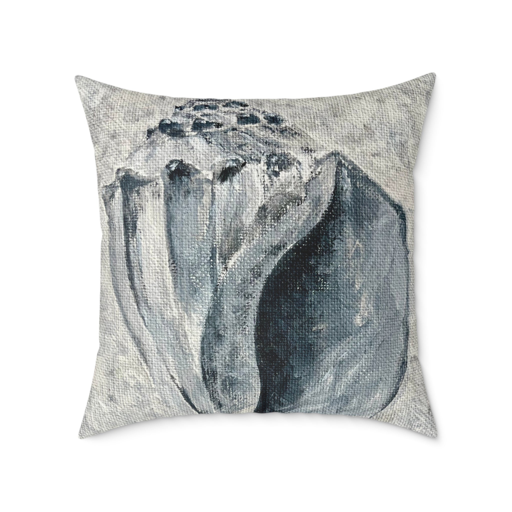 Welk Shell Square Canvas Pillow