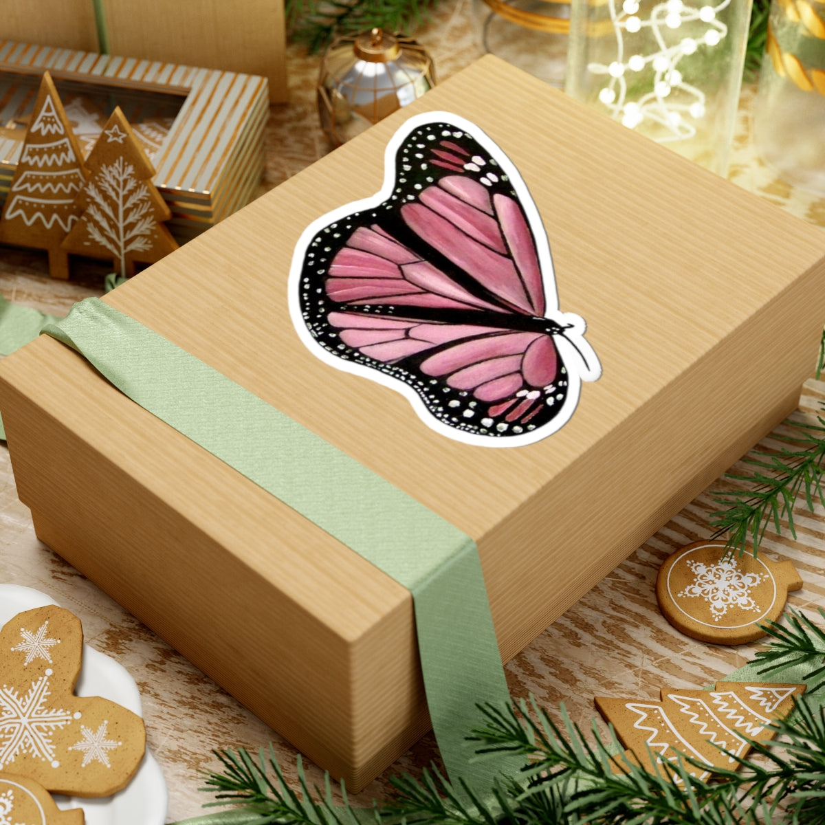 The First Butterfly Kiss-Cut Stickers