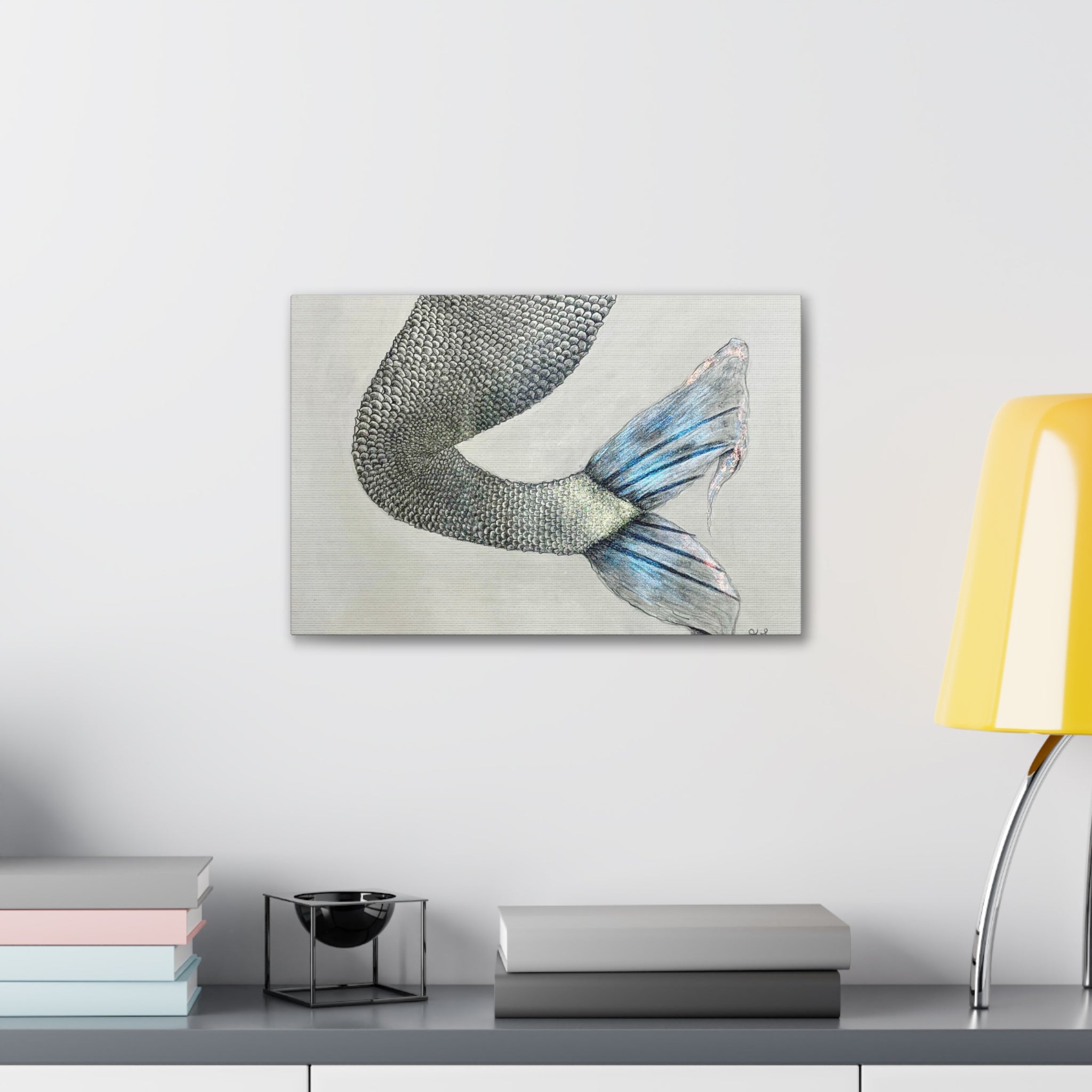 Mermaid #1 second Edition Canvas Gallery Wraps