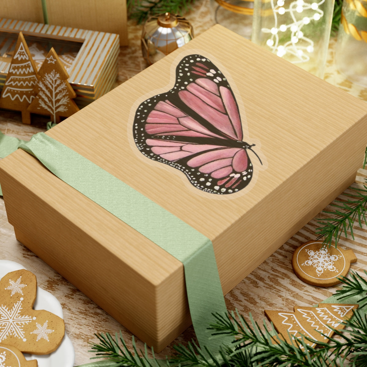 The First Butterfly Kiss-Cut Stickers