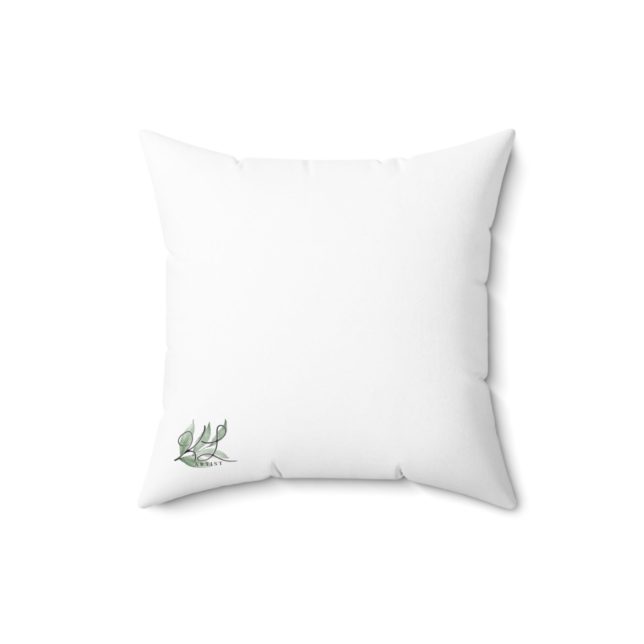 Le' Daisy oil painting square pillow