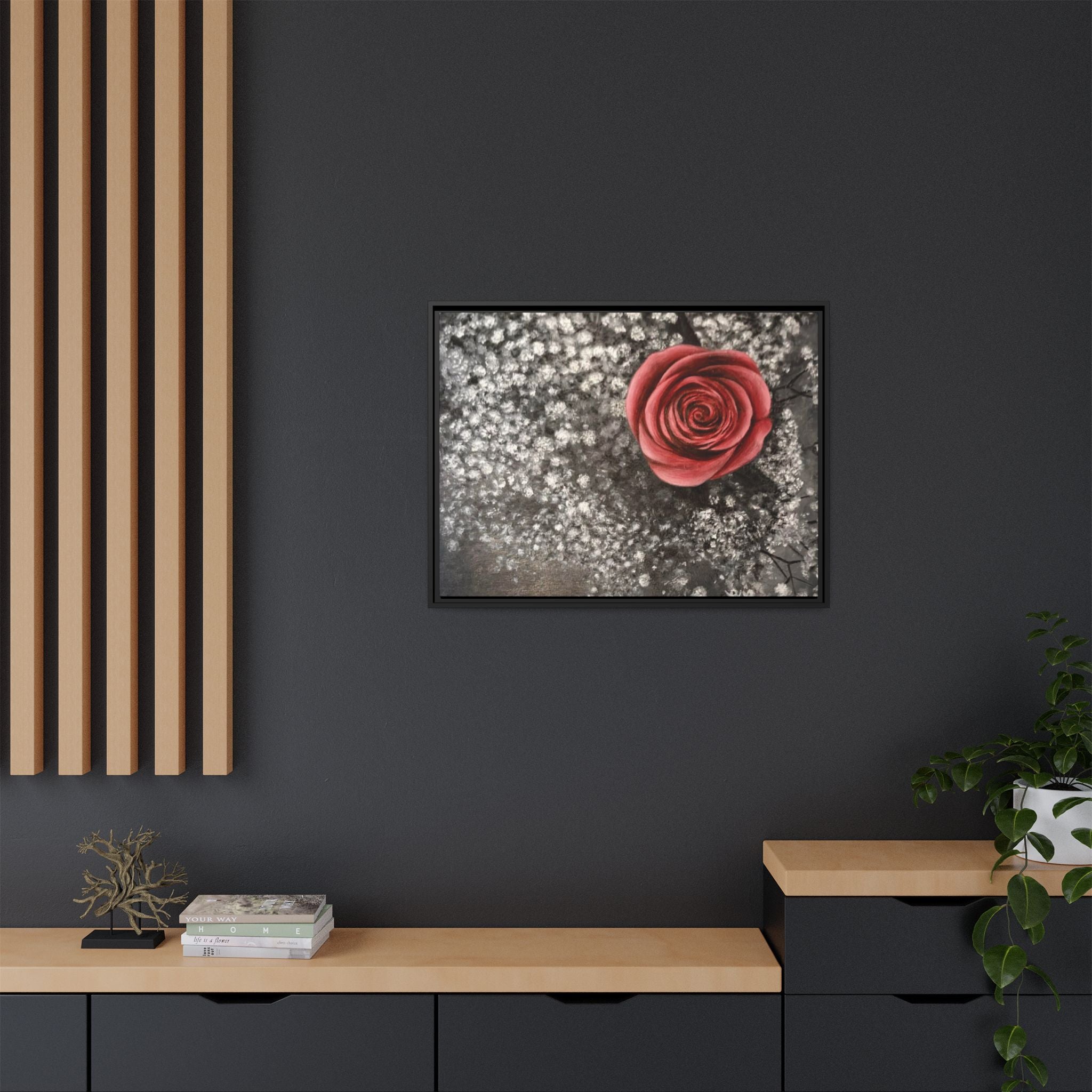 Artist Rose Wall Print