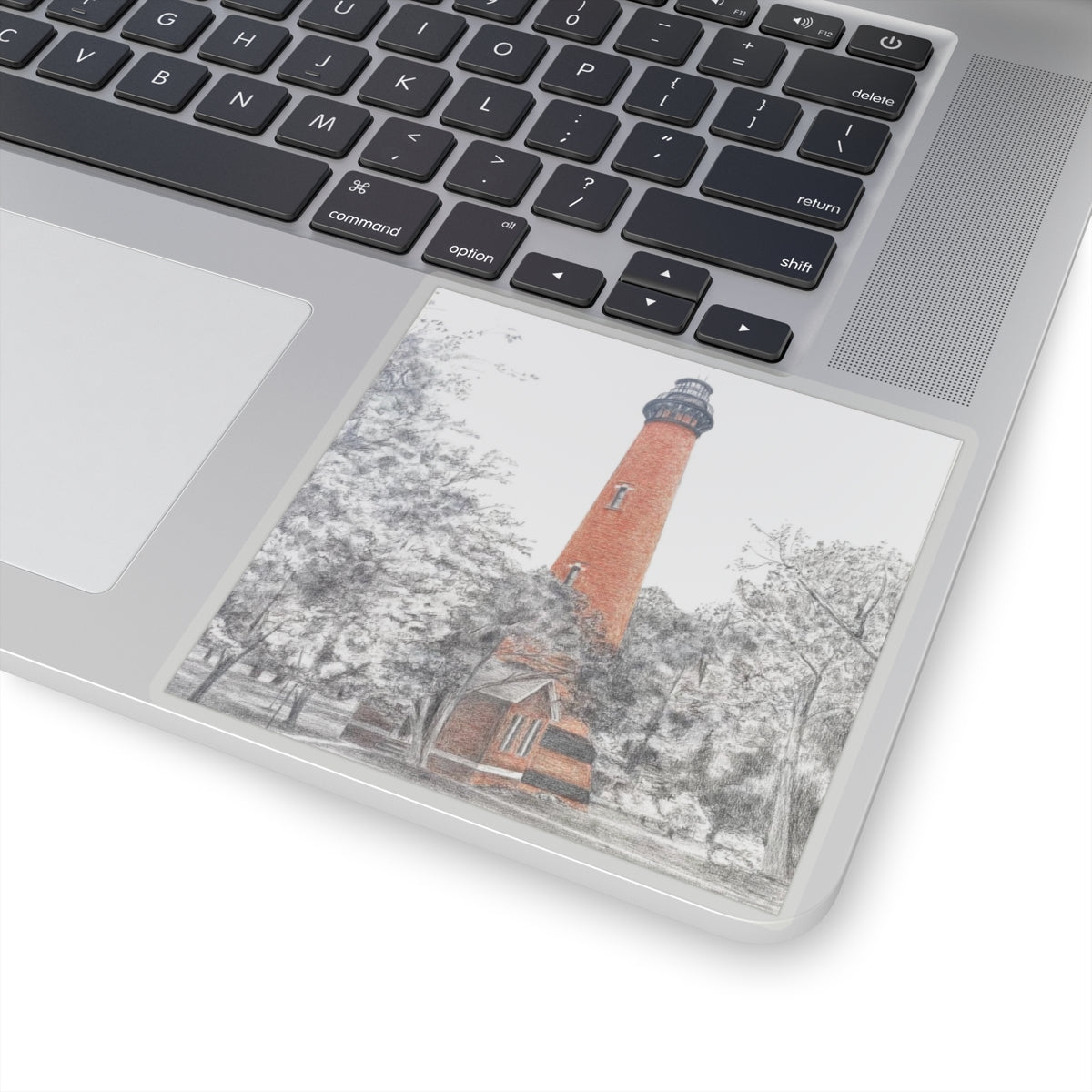Currituck Lighthouse Kiss-Cut Stickers