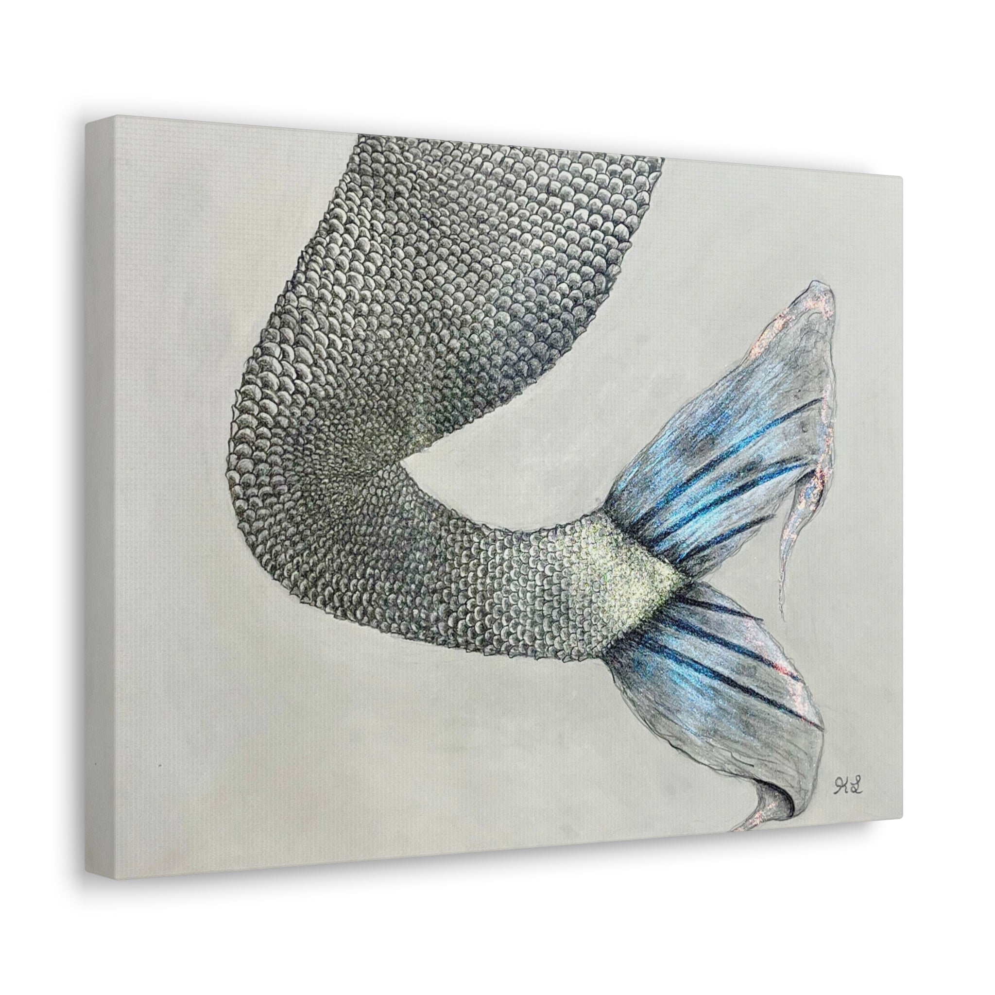 Mermaid #1 second Edition Canvas Gallery Wraps