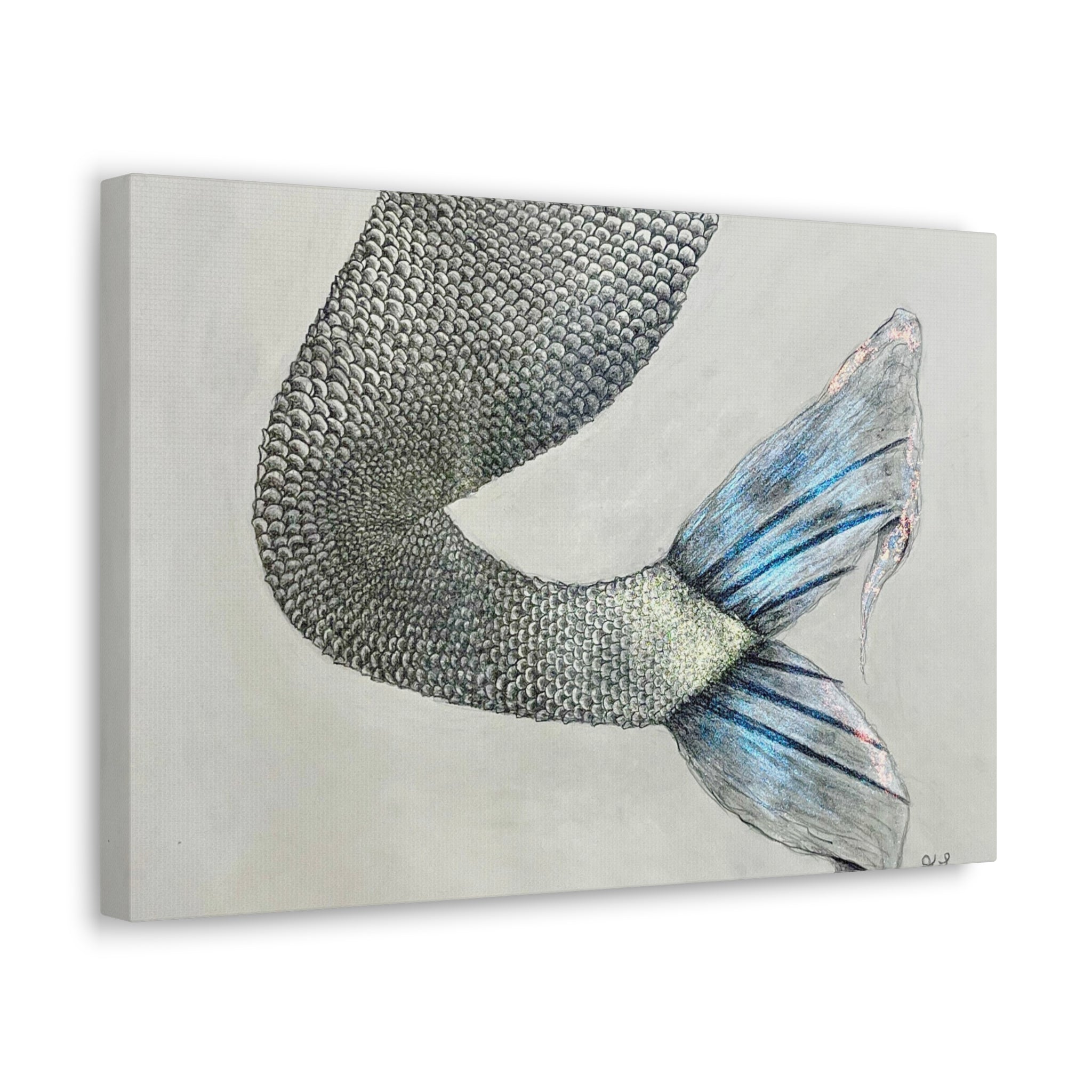 Mermaid #1 second Edition Canvas Gallery Wraps