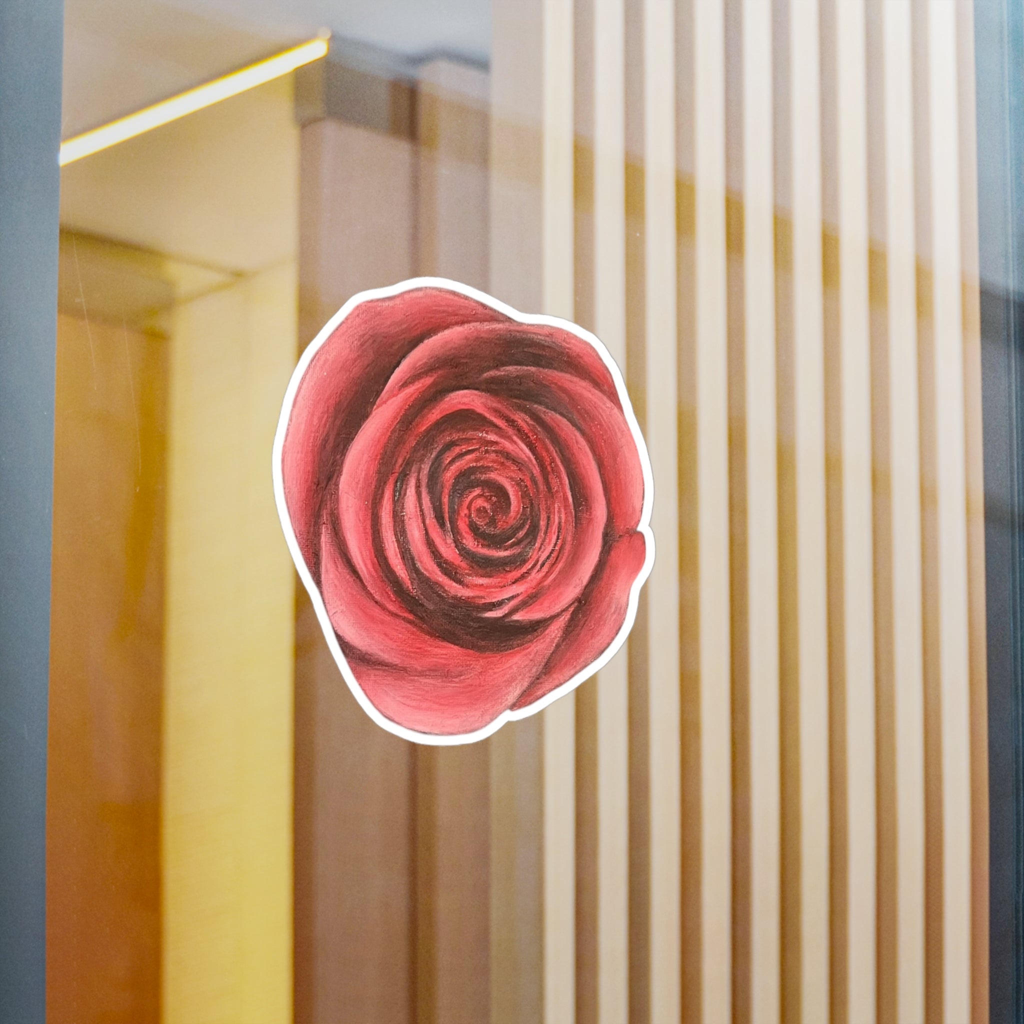 Vinyl Decals (Artist Rose) UV/Water resist