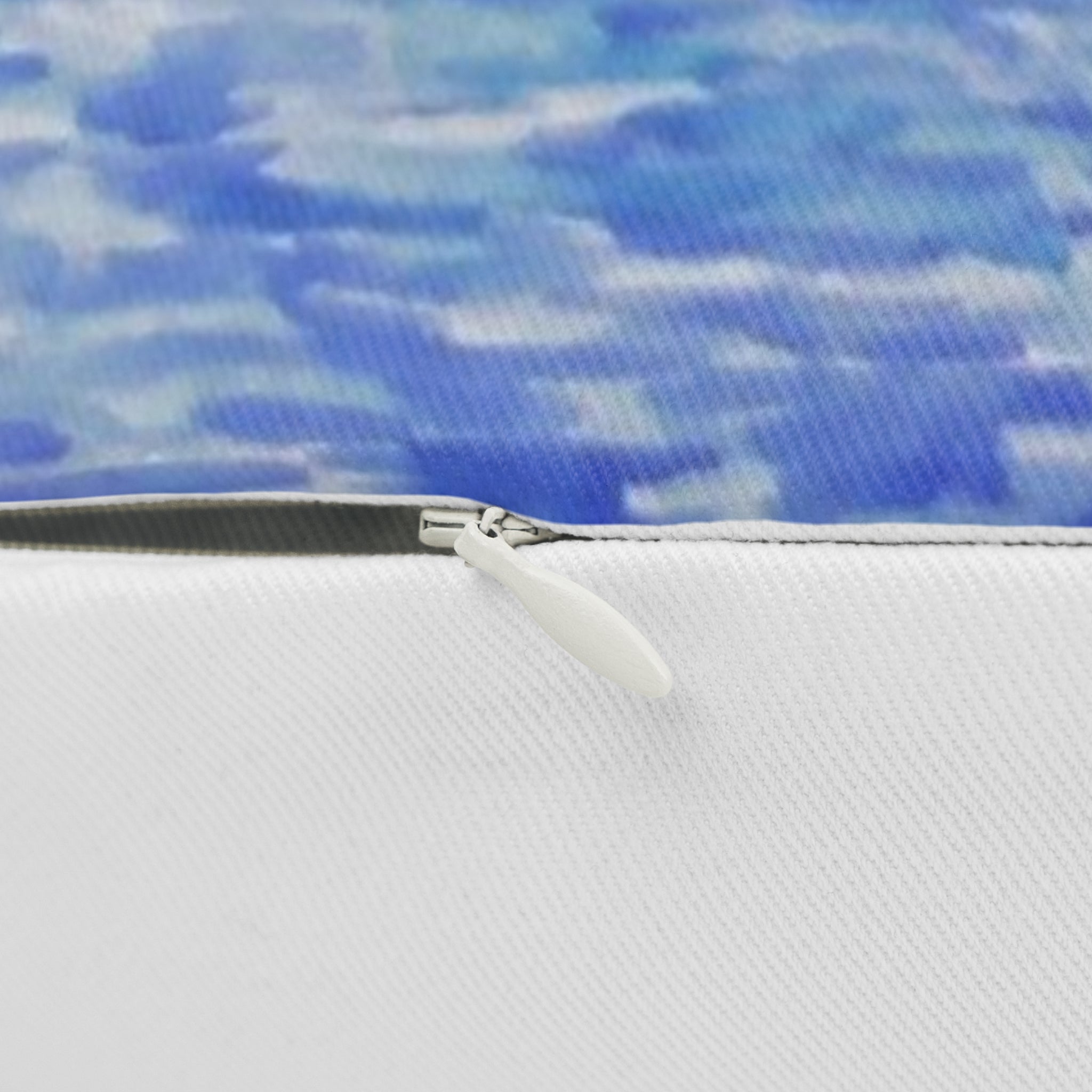 Lake Kayaking Watercolor Lumbar Pillow